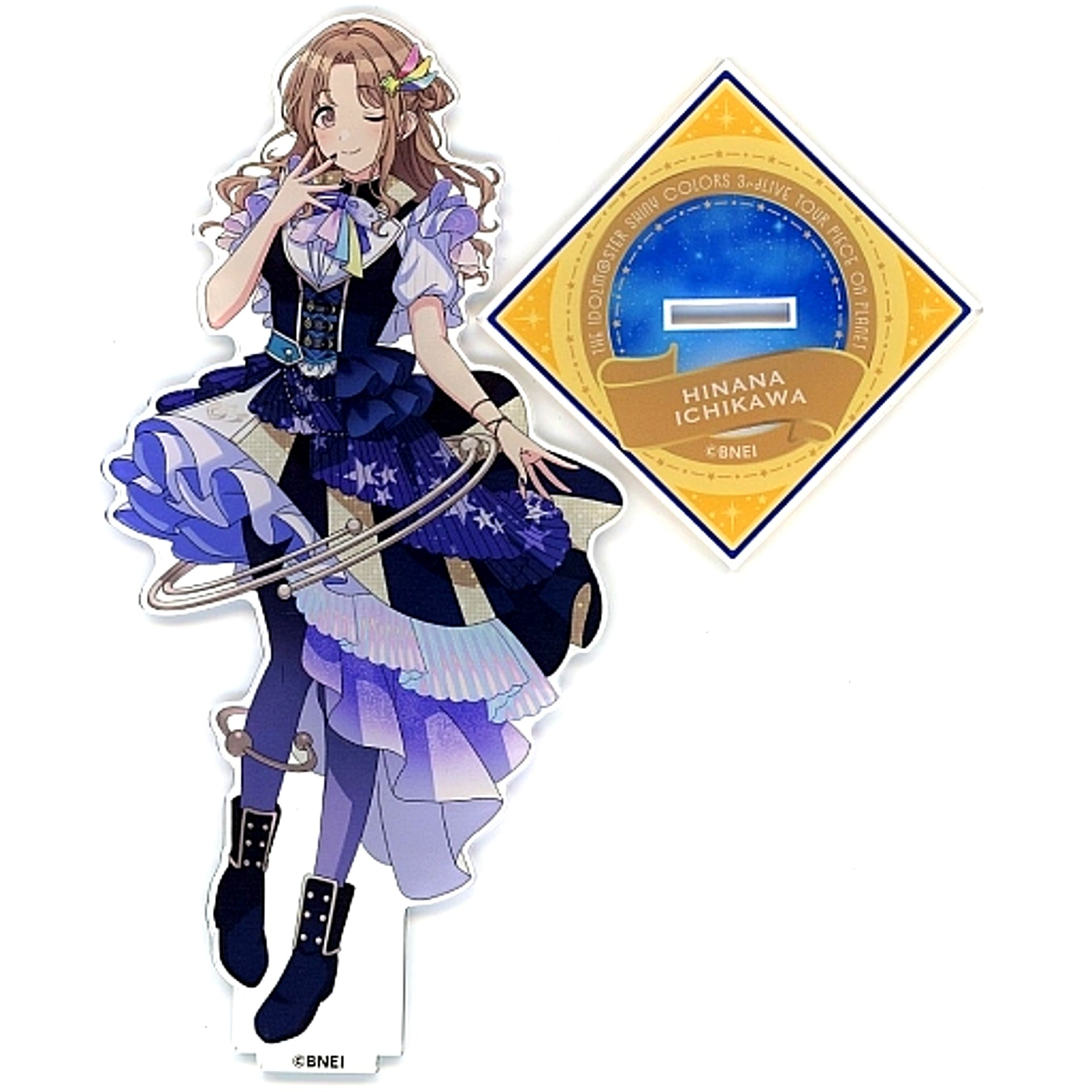 Hinana Ichikawa THE IDOLM@STER SHINY COLORS Official Acrylic Stand 3rdLIVE TOUR PIECE ON PLANET [USED]