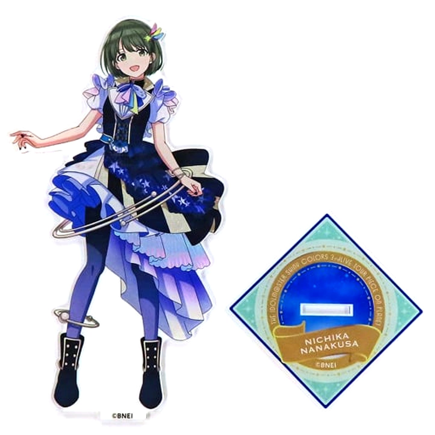 Nichika Nanakusa THE IDOLM@STER SHINY COLORS Official Acrylic Stand 3rdLIVE TOUR PIECE ON PLANET [USED]