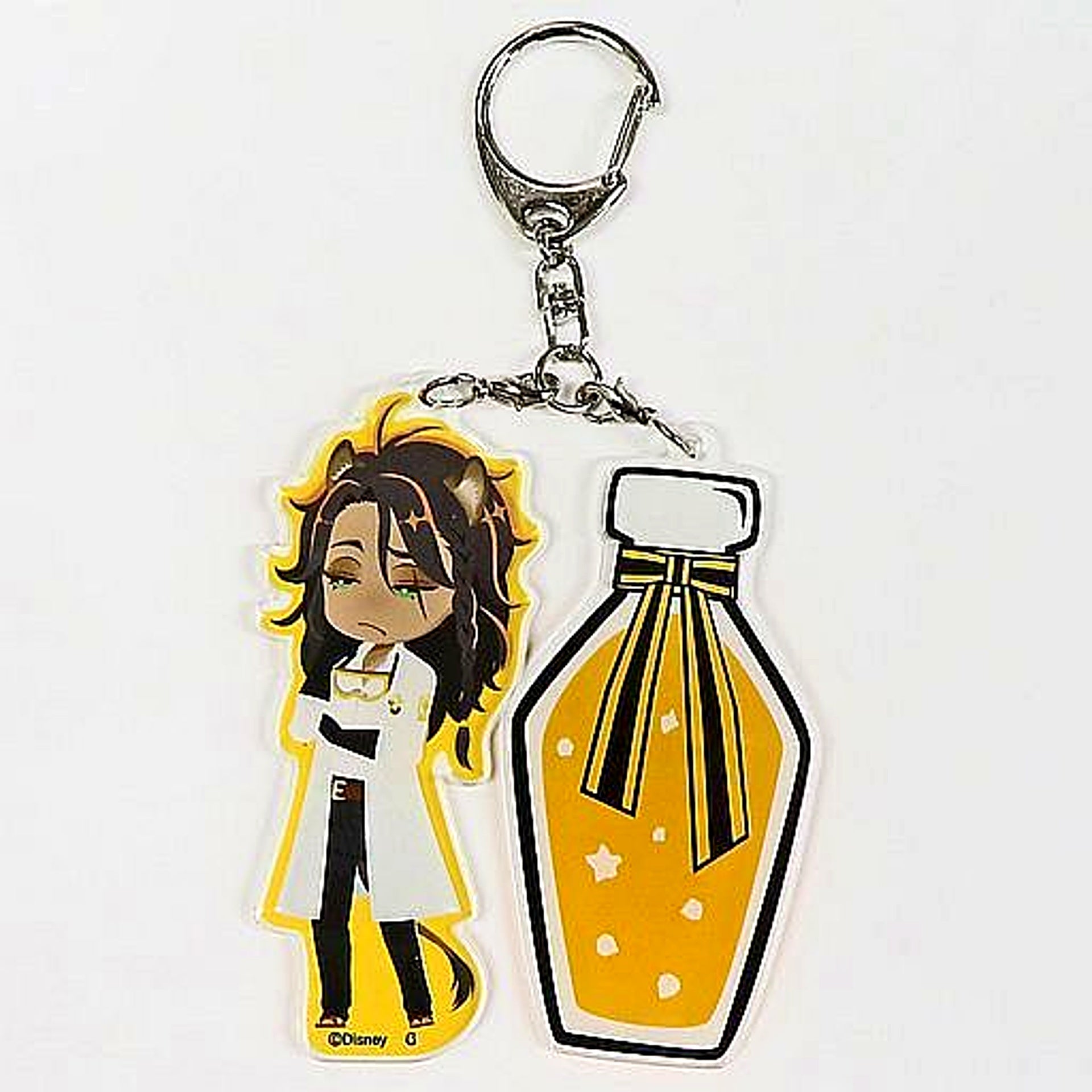 Leona Kingscholar Disney Twisted Wonderland Acrylic Keychain Lab Coat Ver. Belle Maison Limited [USED]