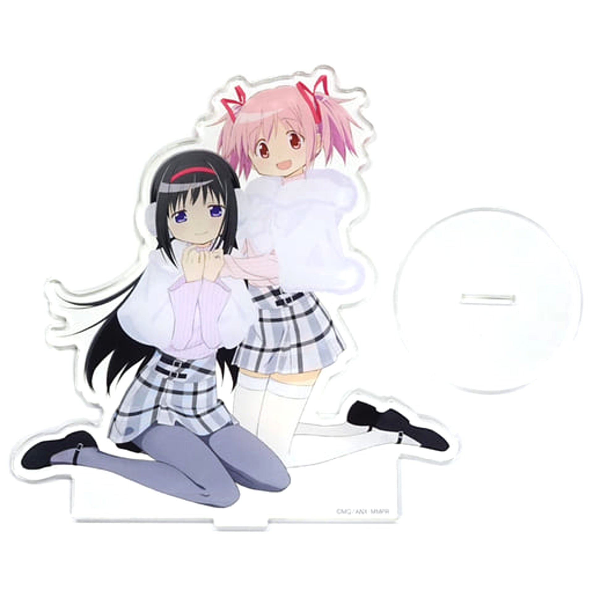 Puella Magi Madoka Magica The Movie Rebellion Madoka Kaname Homura Akemi Winter Acrylic Stand Acrylic Stands [USED]