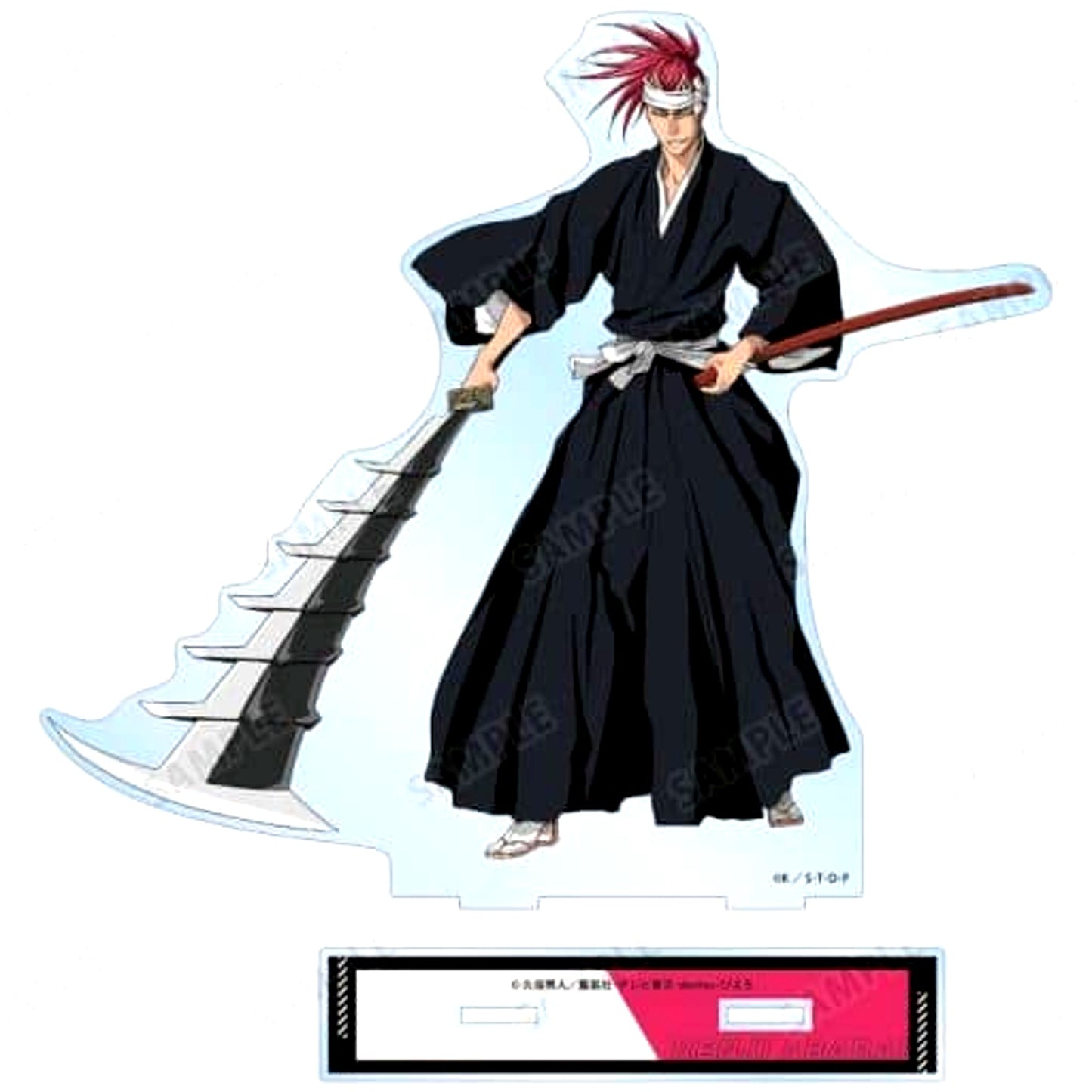 Renji Abarai BLEACH BIG Acrylic Stand [USED]