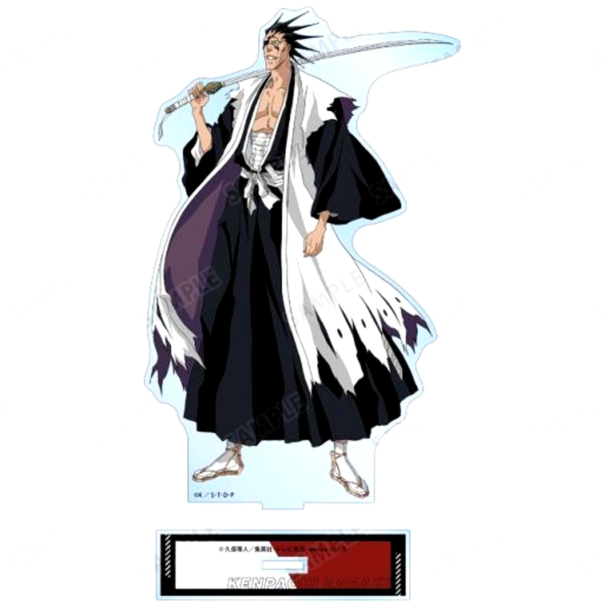 Kenpachi Zaraki Big Acrylic Stand Bleach [USED]