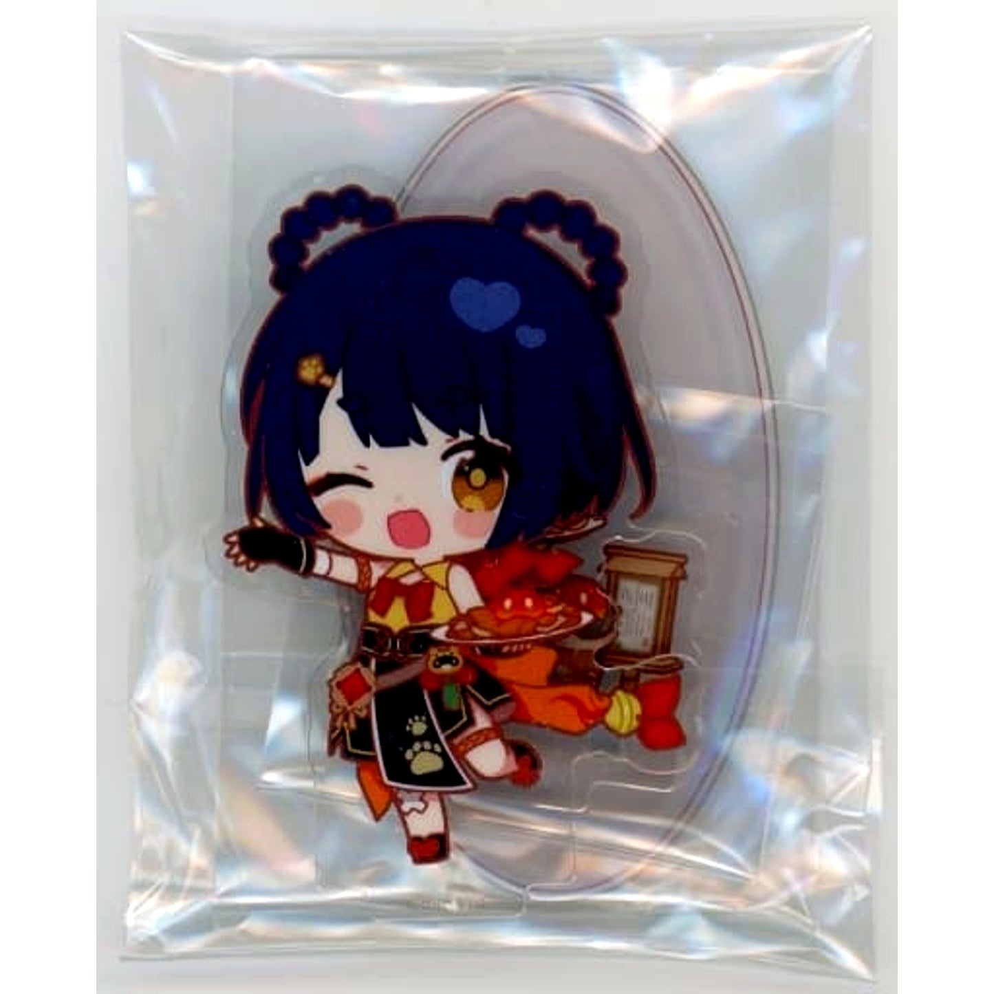 Xiangling Genshin x Sweets Paradise Ganka Shusan Chibi Trading Acrylic Stand [USED]