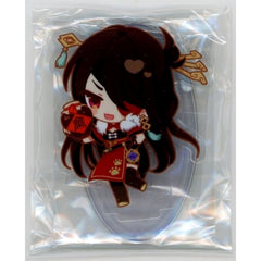 Genshin Impact x Sweets Paradise Yan Hua Banquet Beidou Chibi Character Trading Acrylic Stand Acrylic Stands [USED]