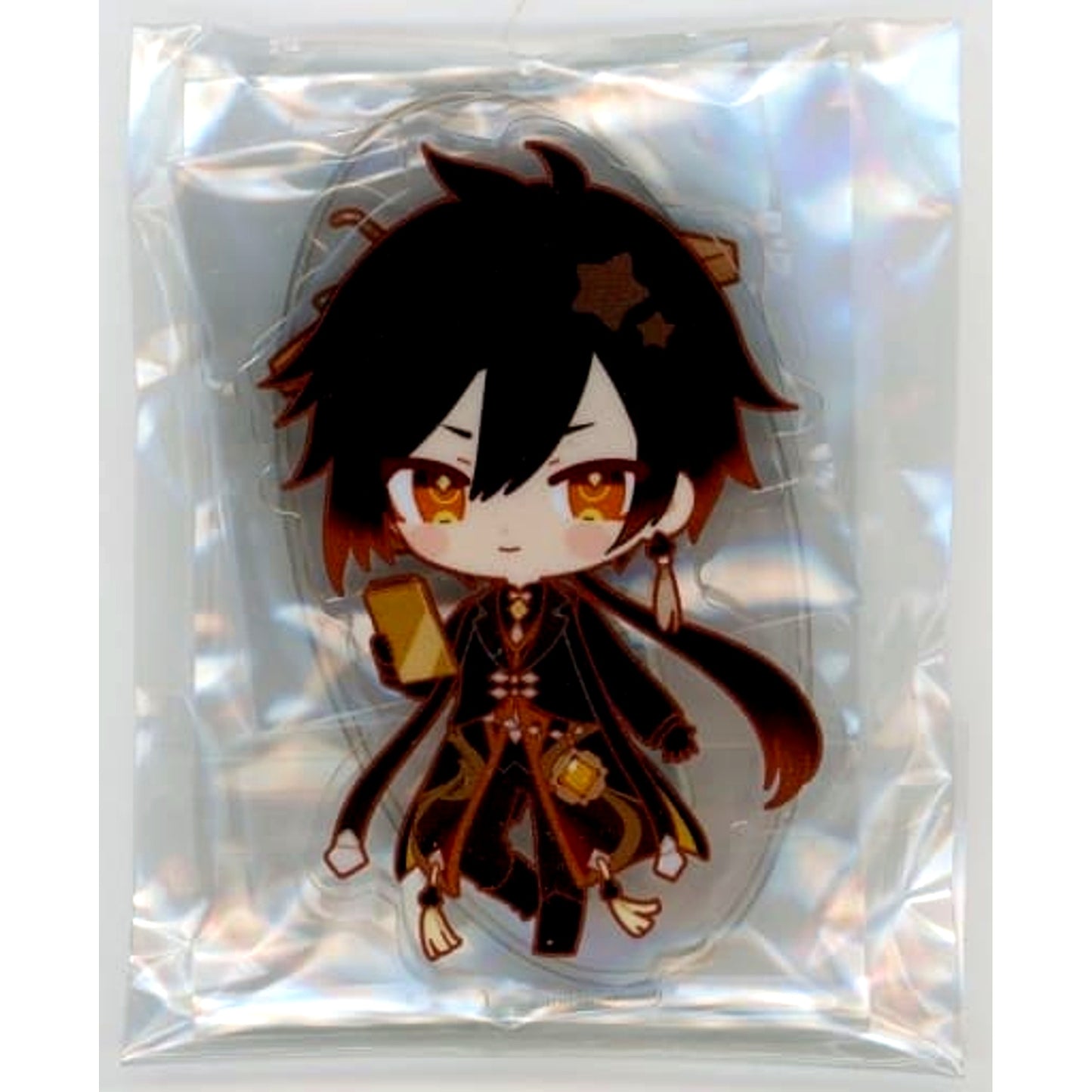 Zhongli Genshin x Sweets Paradise Ganka Shusan Chibi Trading Acrylic Stand [USED]