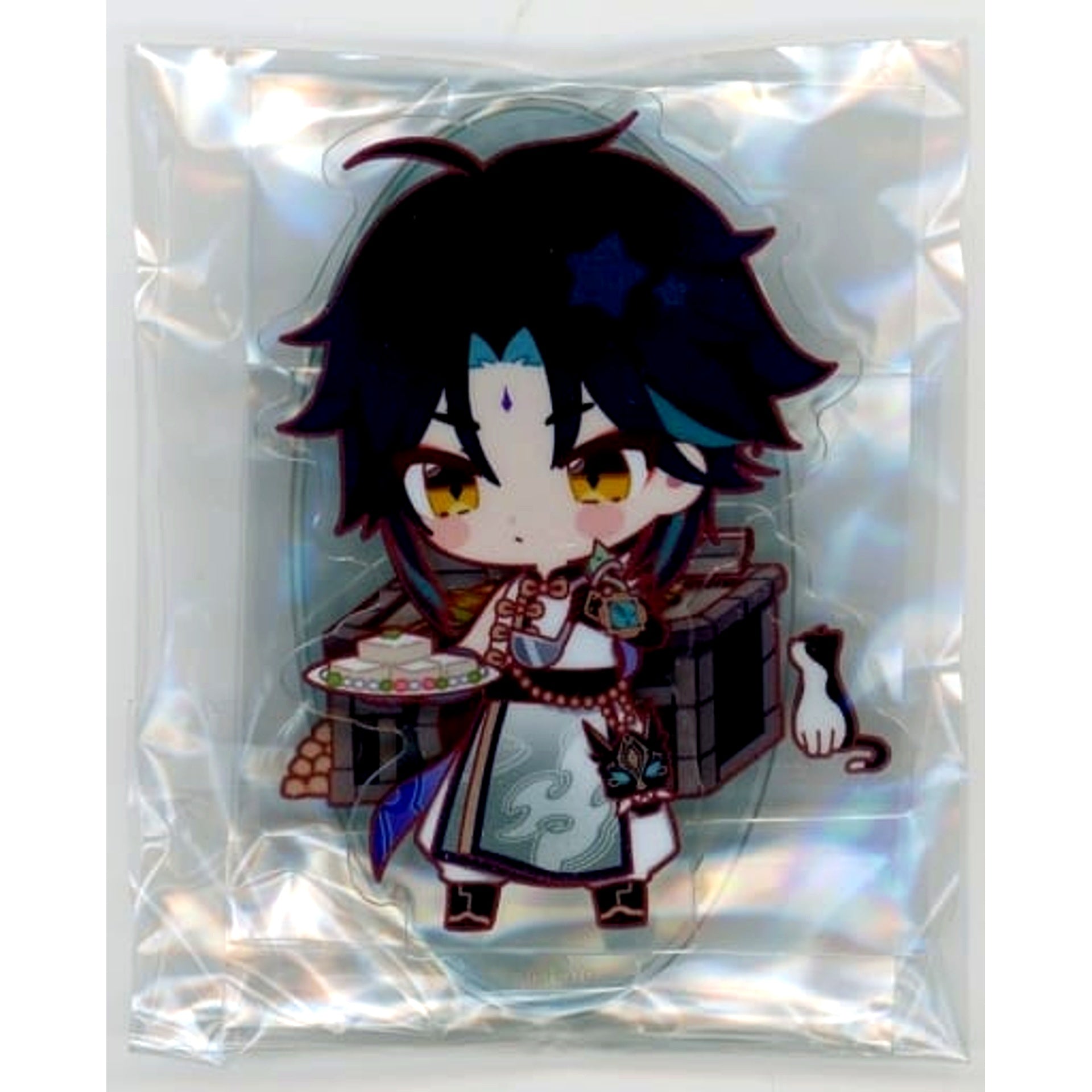 Xiao Genshin x Sweets Paradise Ganka Shusan Chibi Trading Acrylic Stand [USED]
