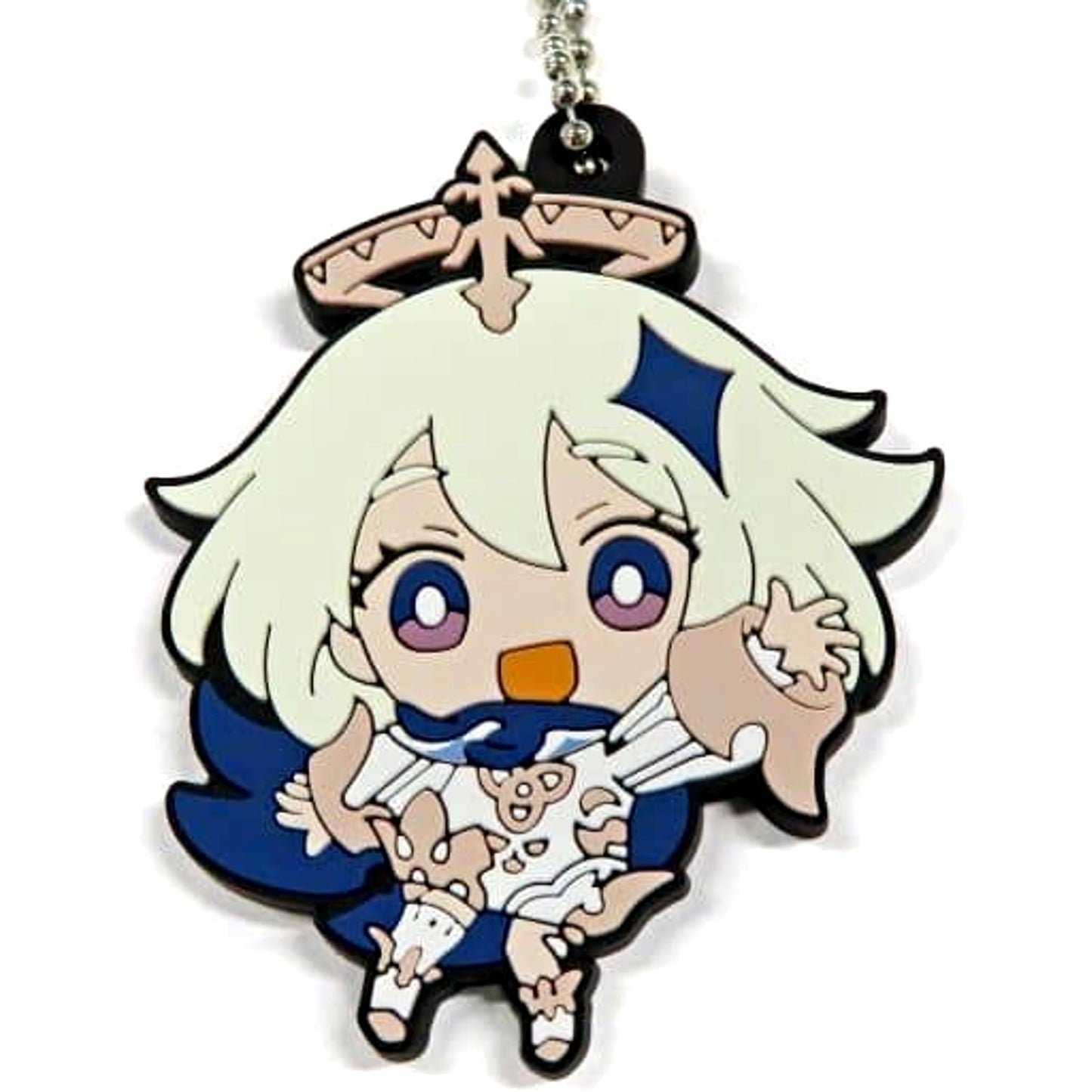 Genshin Paimon Capsule Rubber Mascot 01 Keychains [USED]