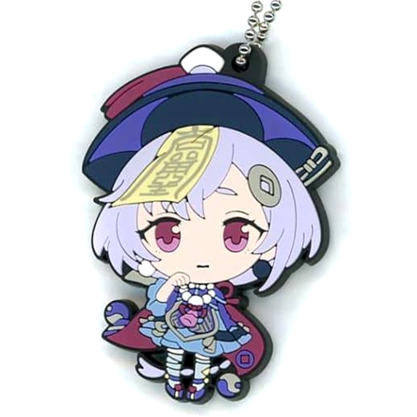 Genshin Qiqi Capsule Rubber Mascot 01 Keychains [USED]