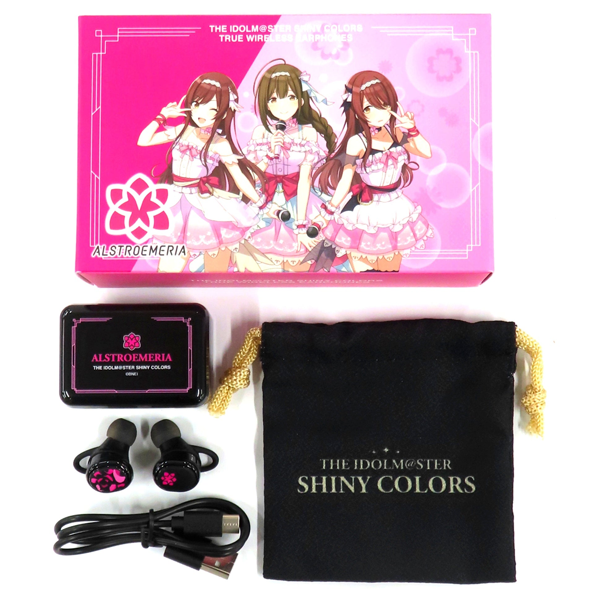 Alstroemeria True Wireless Earphones CP-TWS01A The Idolmaster Shiny Colors x Onkyo [USED]
