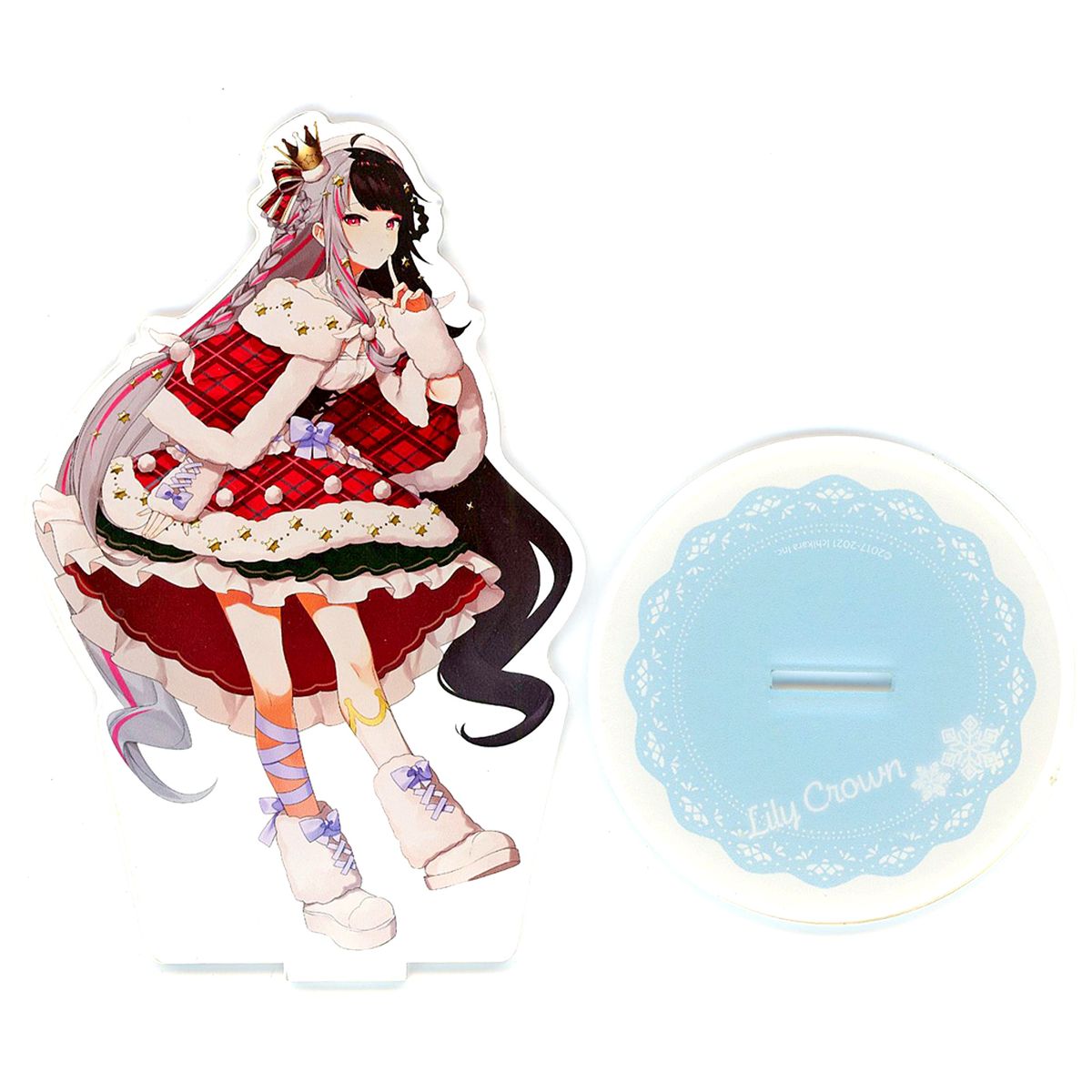 Yorumi Rena Acrylic Stand Virtual YouTuber Nijisanji Lilly Crown Made-to-Order Limited [USED]