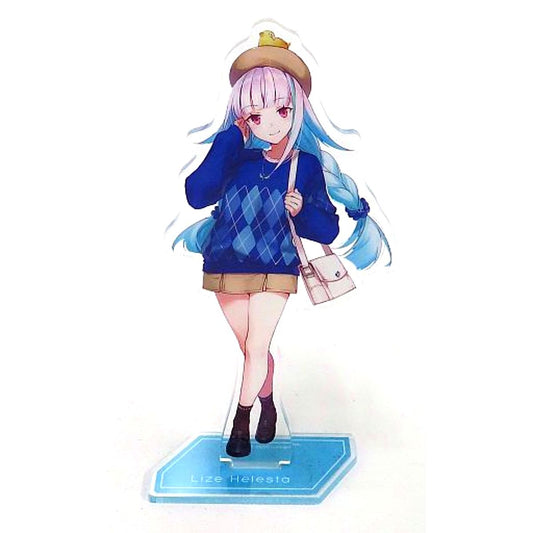 Single Lize Helesta Acrylic Stand Virtual YouTuber Nijisanji Outing Goods 2020 Bundle [USED]
