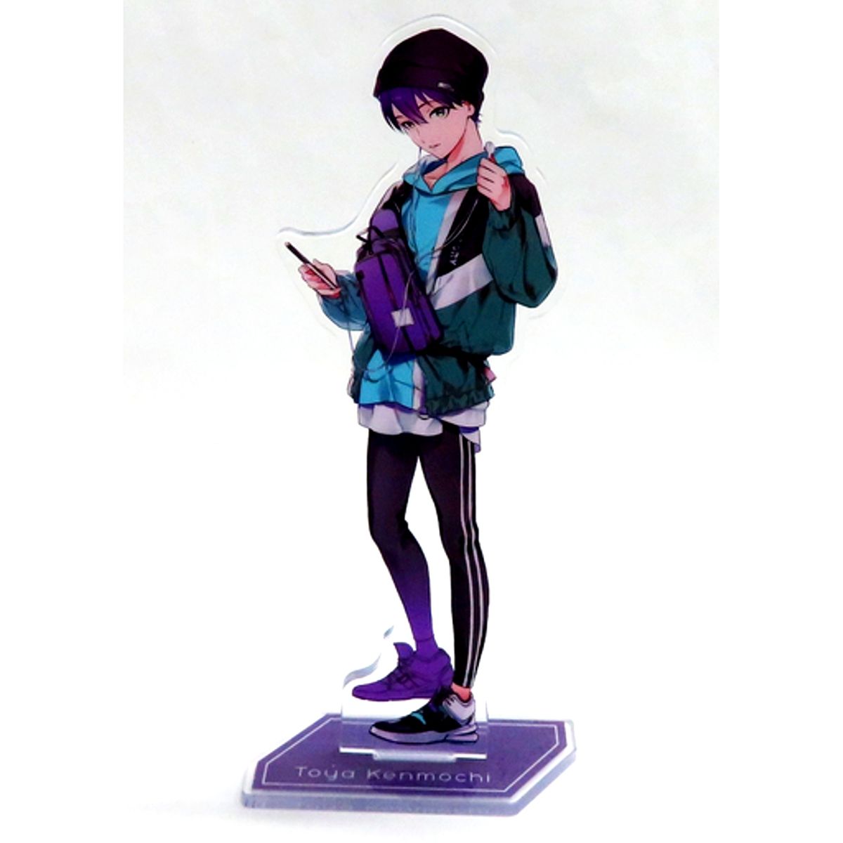 Single Toya Kenmochi Acrylic Stand Virtual YouTuber Nijisanji Outing Goods 2020 Bundle [USED]
