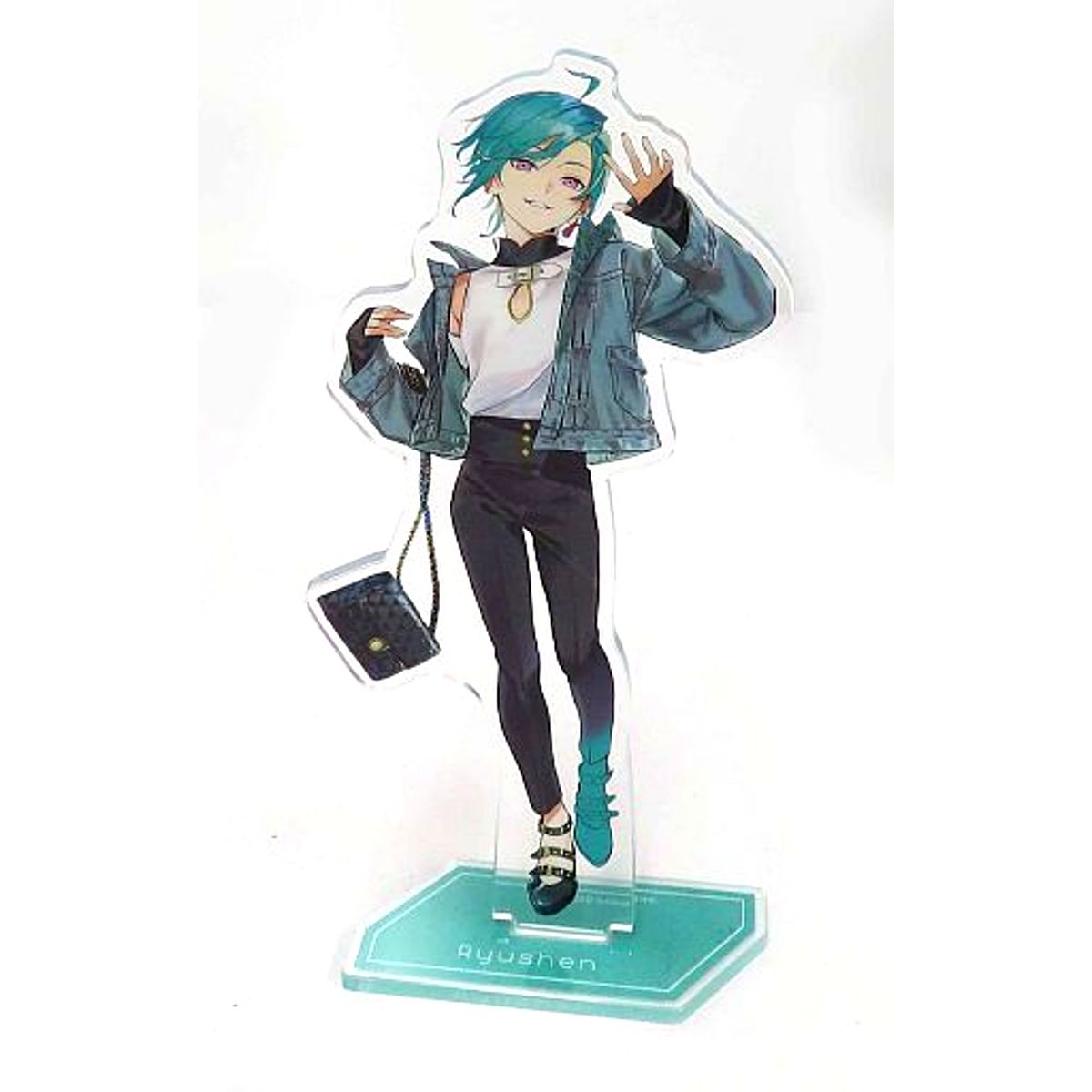 Single Ryushen Acrylic Stand Virtual YouTuber Nijisanji Outing Goods 2020 Bundle [USED]