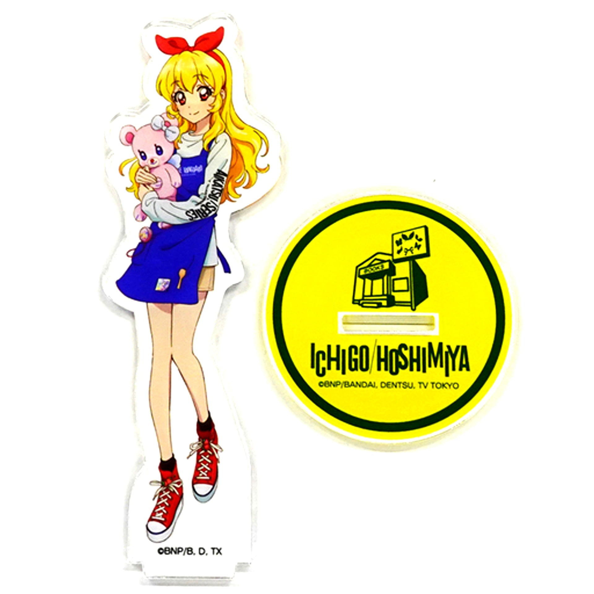 Ichigo Hoshimiya Acrylic Stand All Aikatsu! x Village Vanguard [USED]