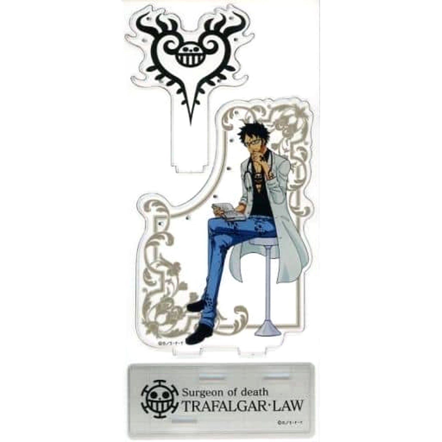 One Piece Trafalgar Law White Coat Acrylic Stand Straw Store Limited Acrylic Stands [USED]