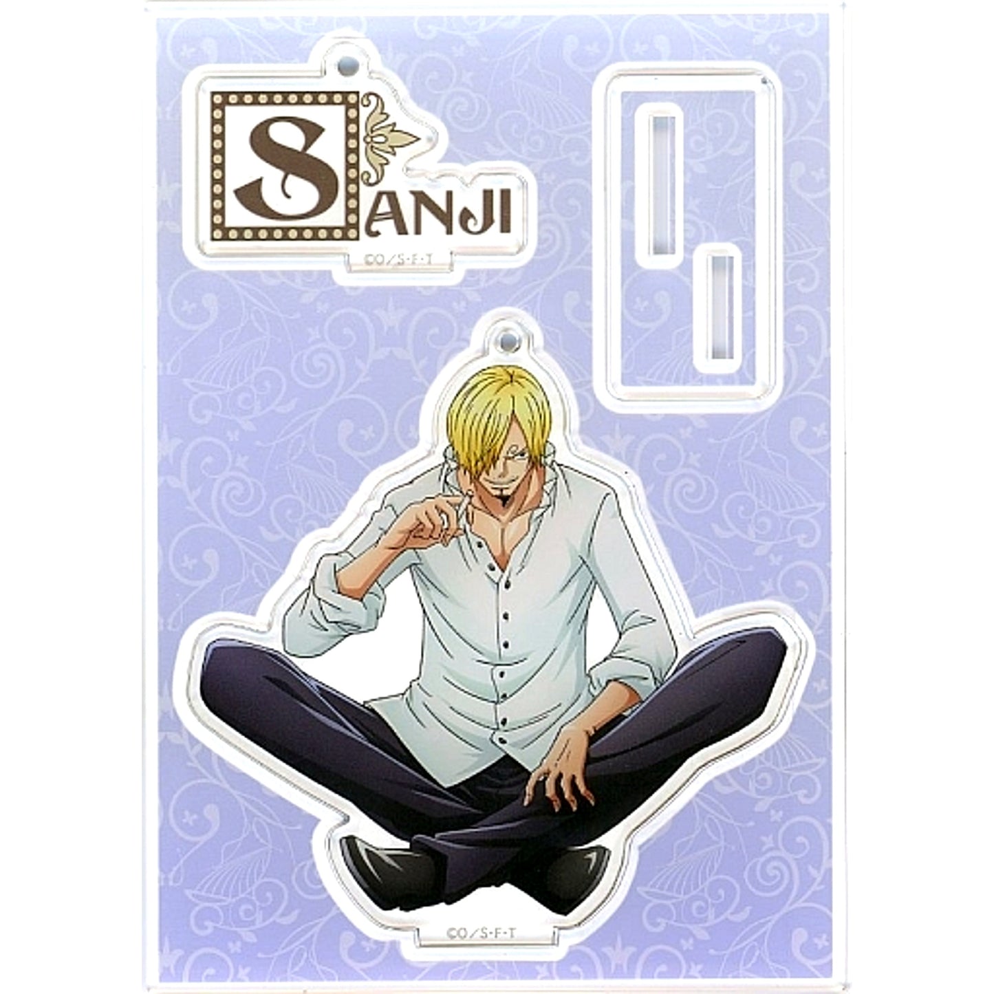 Sanji Scan Acrylic Stand Keychain One Piece Jump Shop Limited [USED]