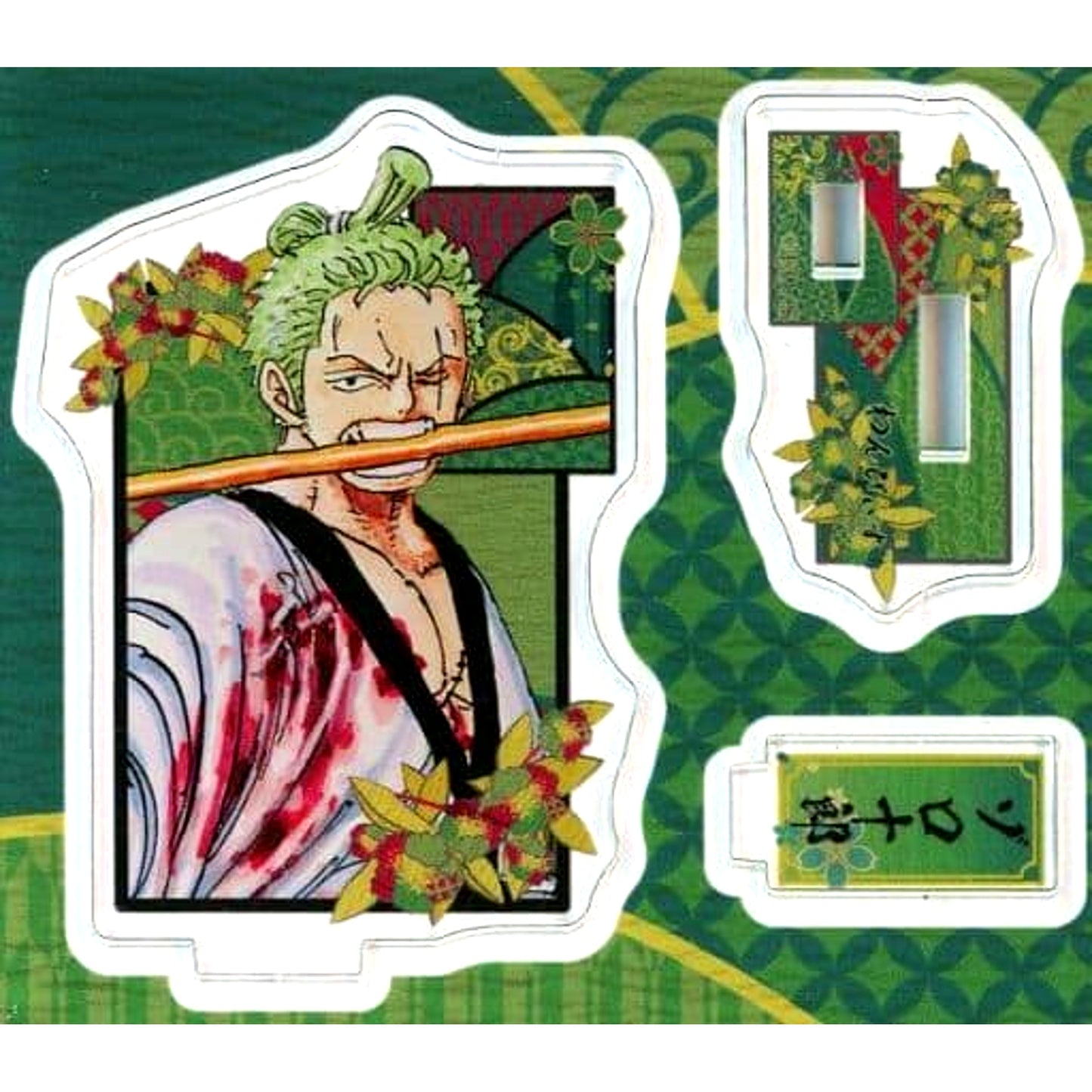 Zorojuro Roronoa Zoro One Piece Acrylic Figure Collection Miyabi [USED]
