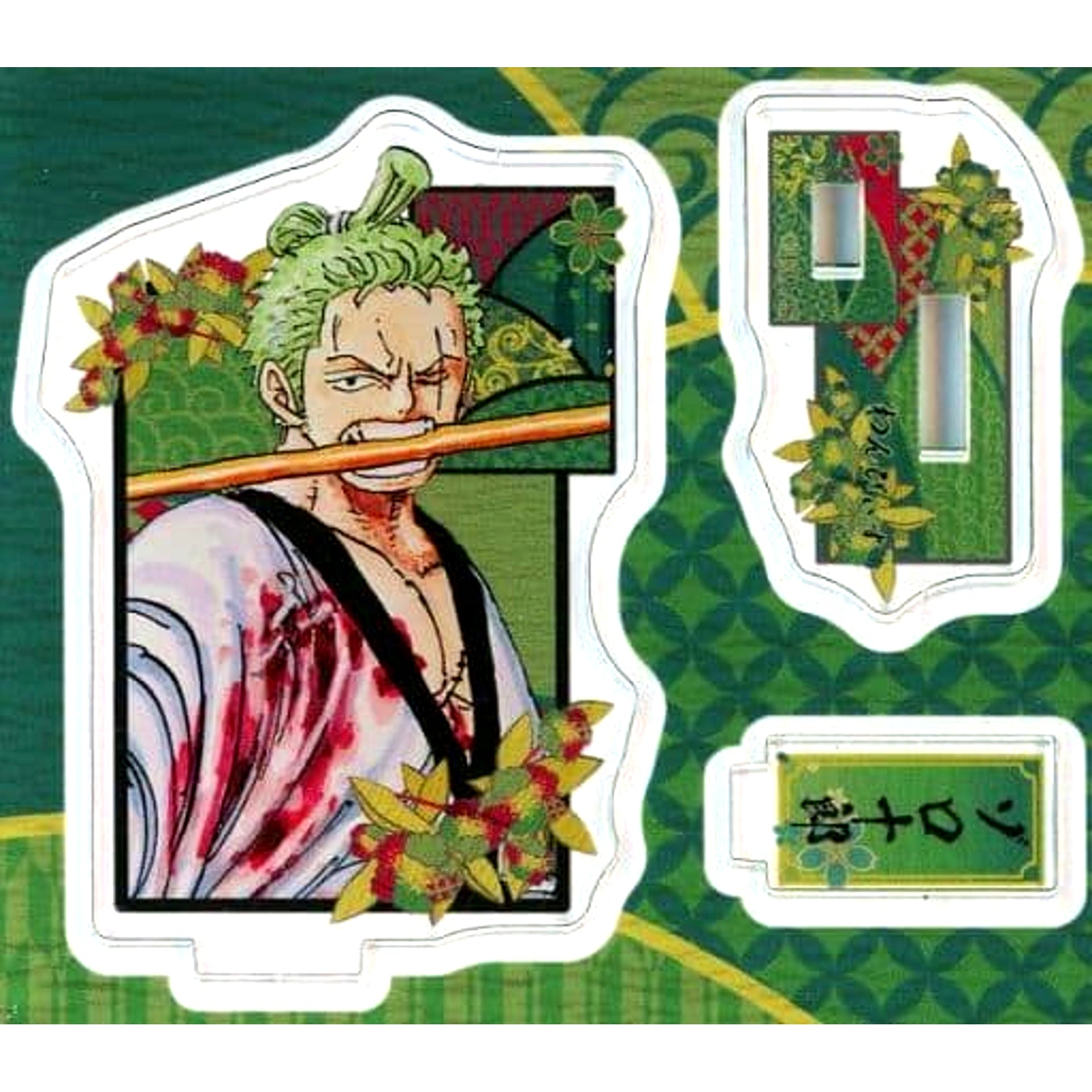 Zorojuro Roronoa Zoro One Piece Acrylic Figure Collection Miyabi [USED]
