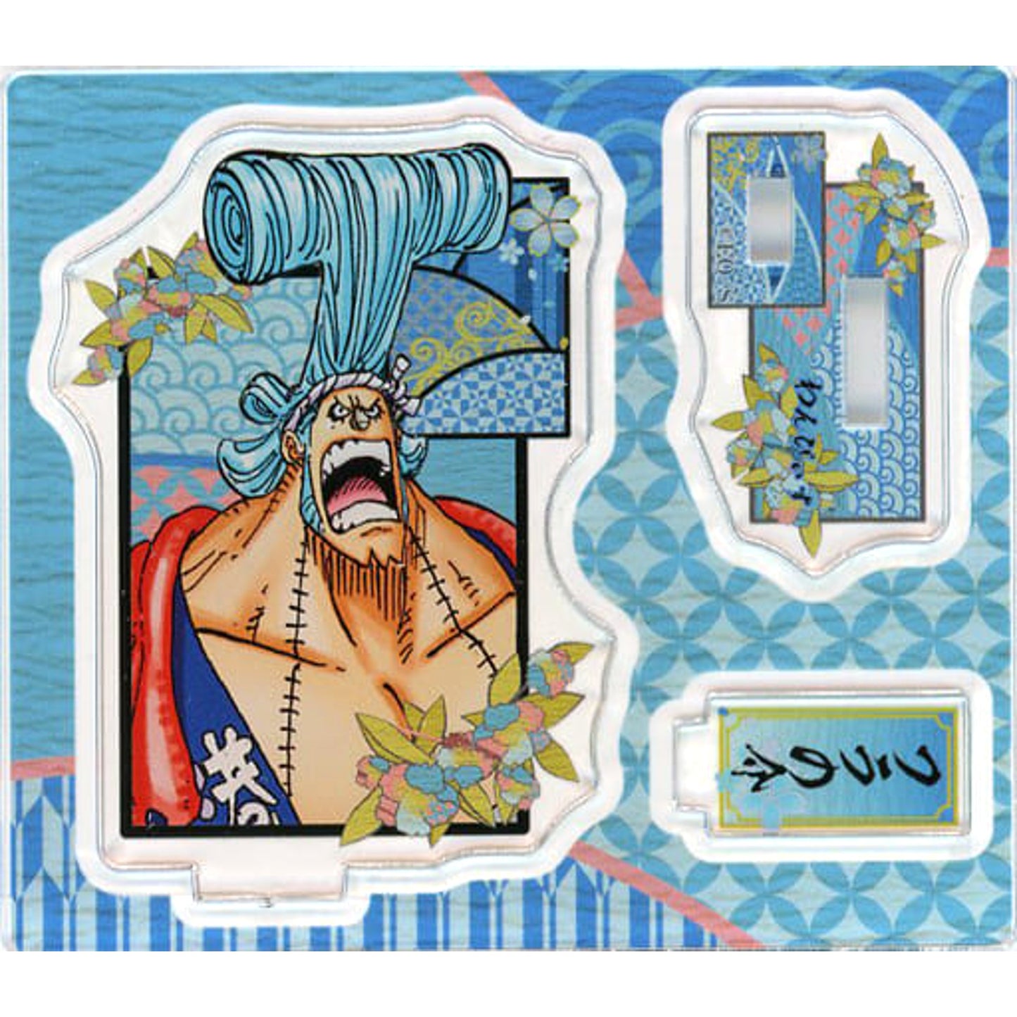 One Piece Furanosuke Franky Acrylic Figure Collection "Miyabi" Acrylic Stands [USED]