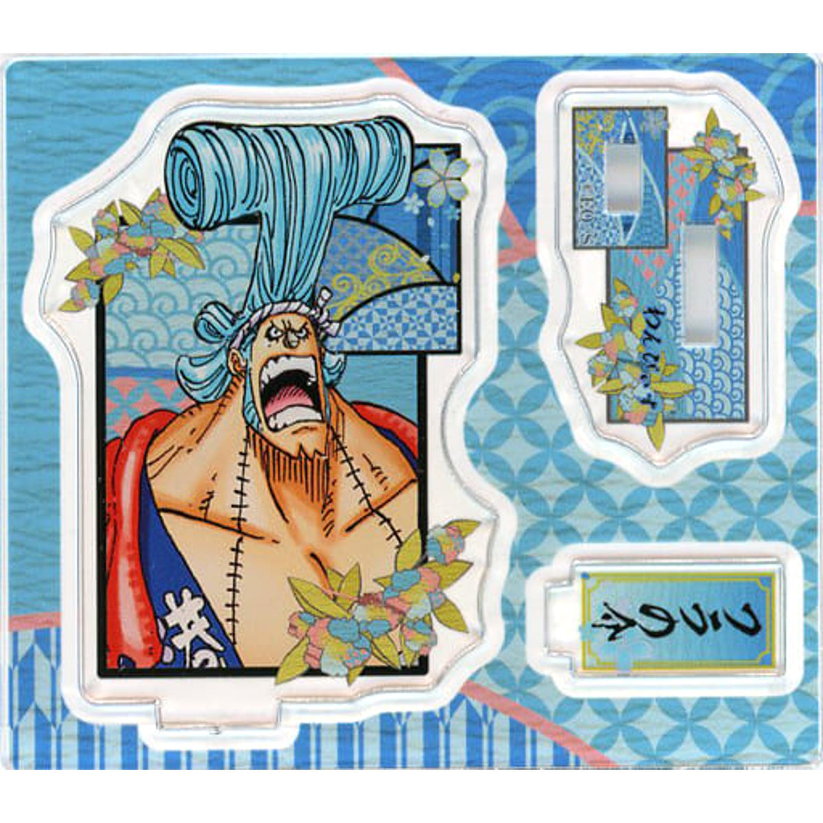 One Piece Furanosuke Franky Acrylic Figure Collection "Miyabi" Acrylic Stands [USED]