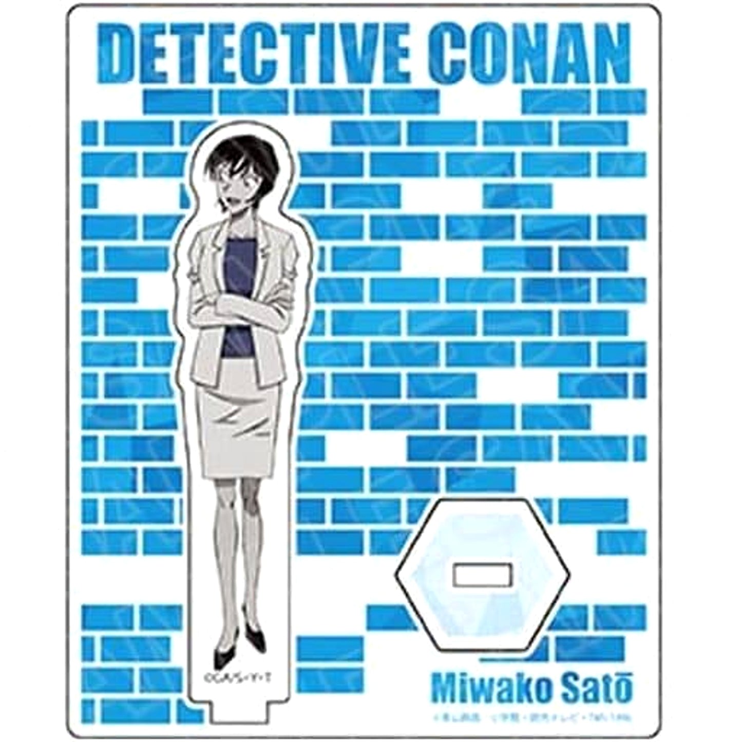 Detective Conan Miwako Sato Acrylic Stand Police ver. Acrylic Stands [USED]