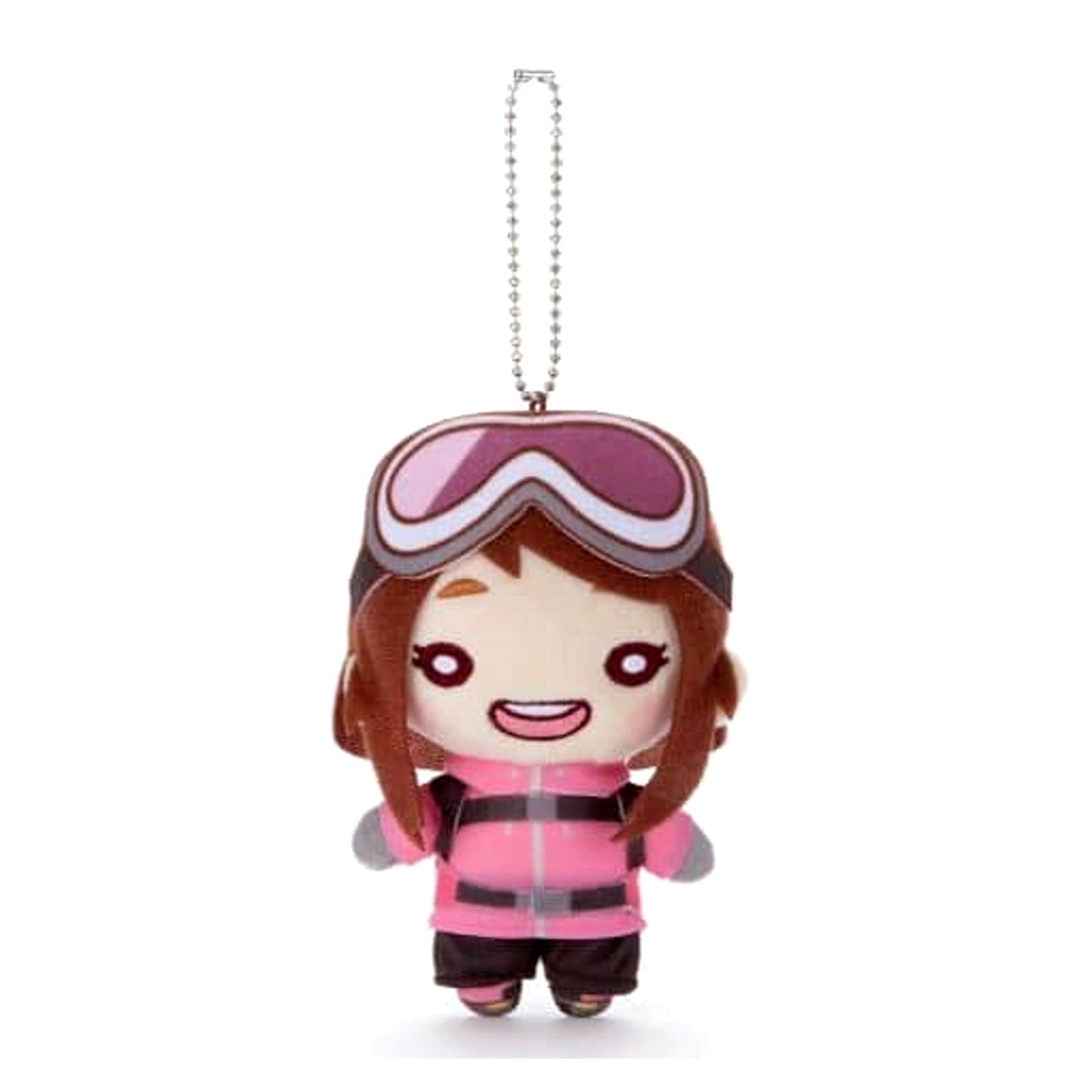 My Hero Academia Ochaco Uraraka Nitotan Snowy Mountain Climbing Plush Toy with Ball Chain Plush [USED]