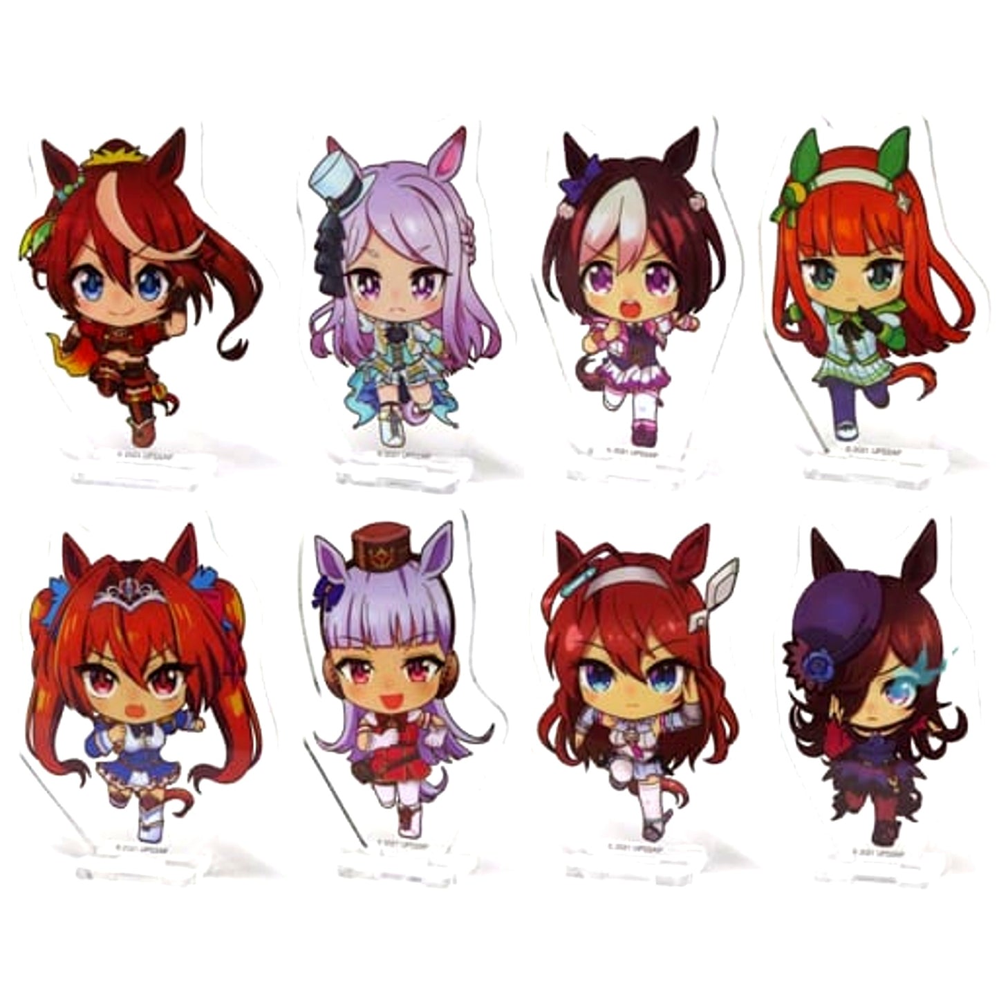 Umamusume: Pretty Derby Season 2 All 8 Types Set Run Through! Acrylic Stand [USED]
