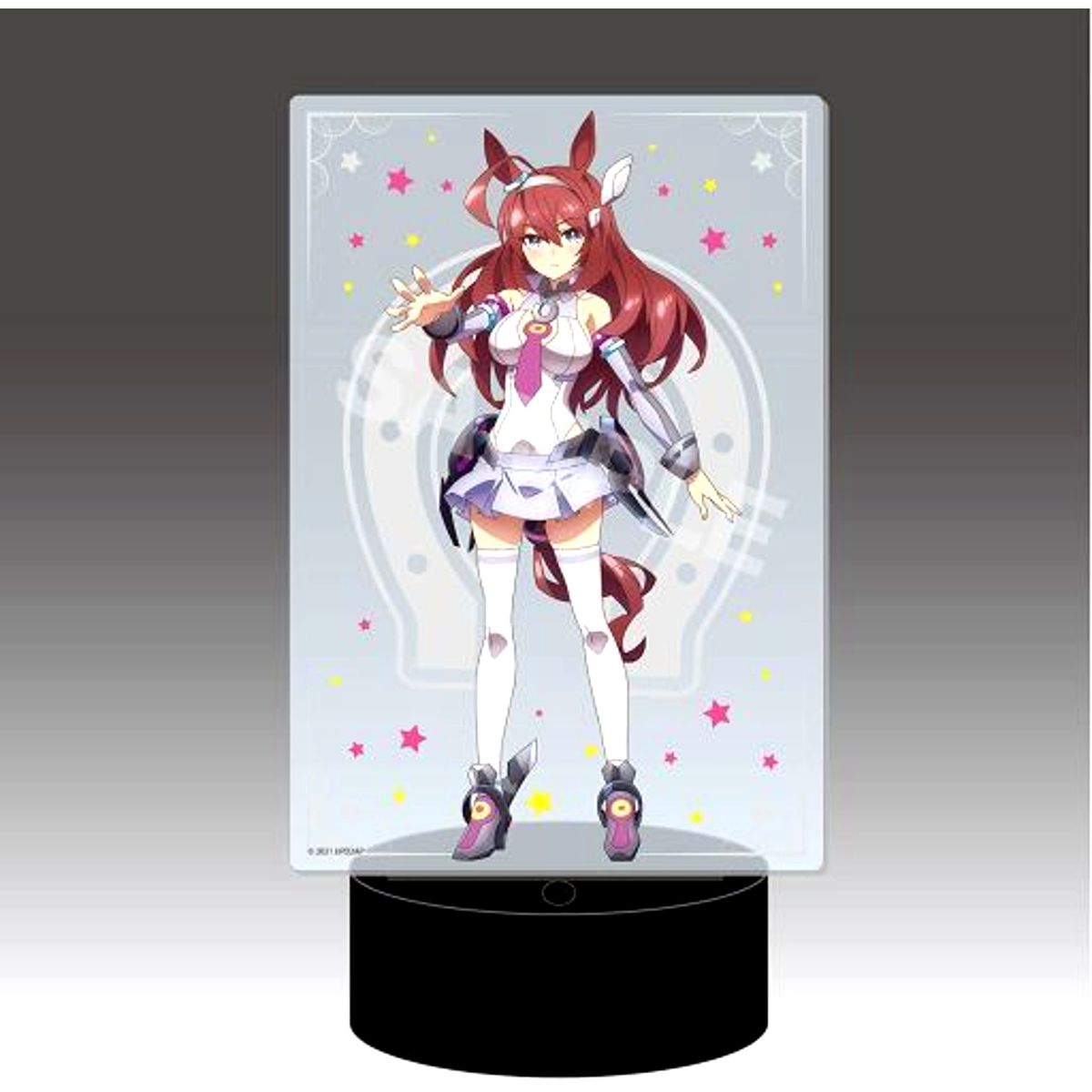 No.3 Mihono Bourbon Umamusume: Pretty Derby Season 2 LED Big Acrylic Stand [USED]
