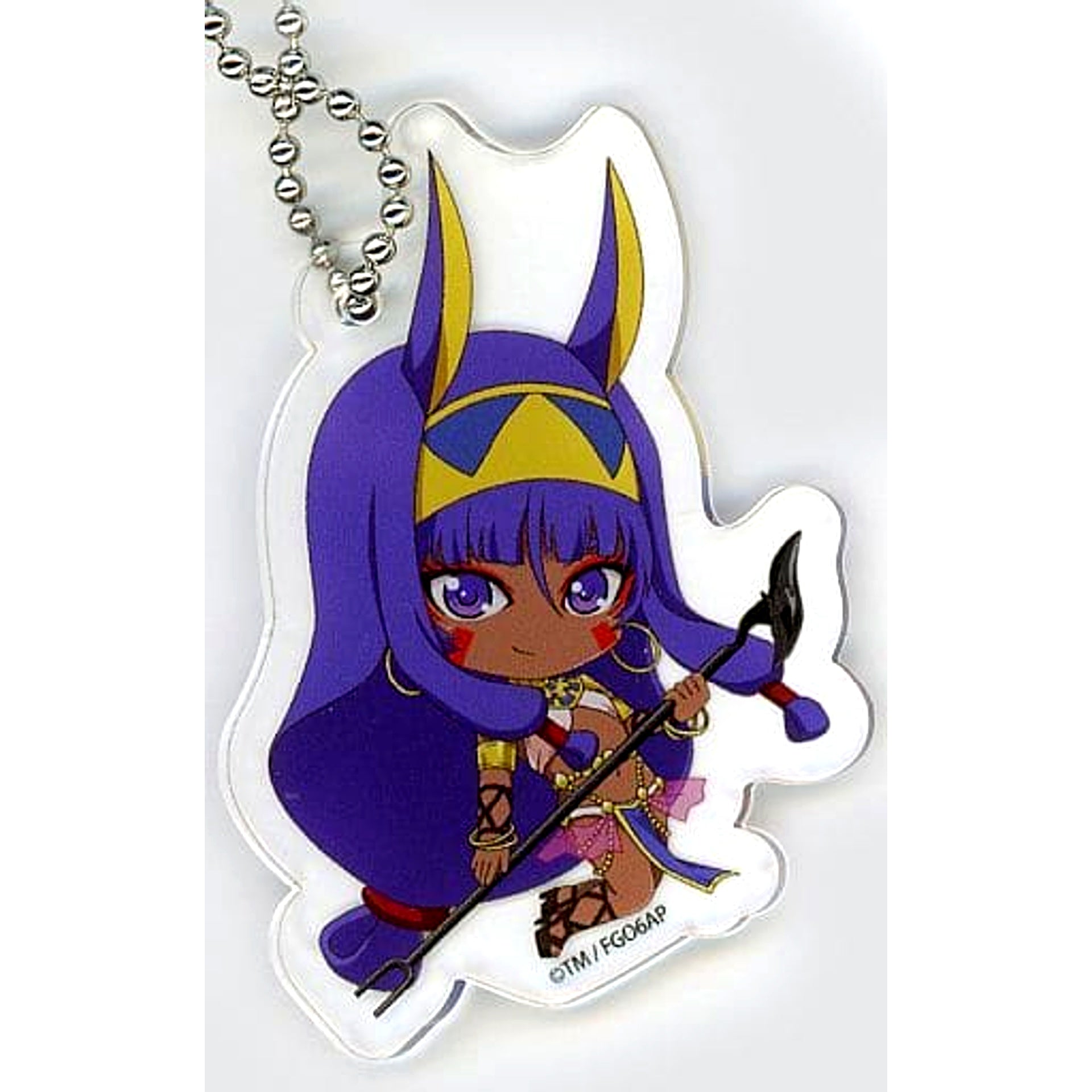 Fate/Grand Order THE MOVIE Divine Realm of the Round Table: Camelot Nitocris Puchichoko Trading Acrylic Keychain Vol.2 [USED]