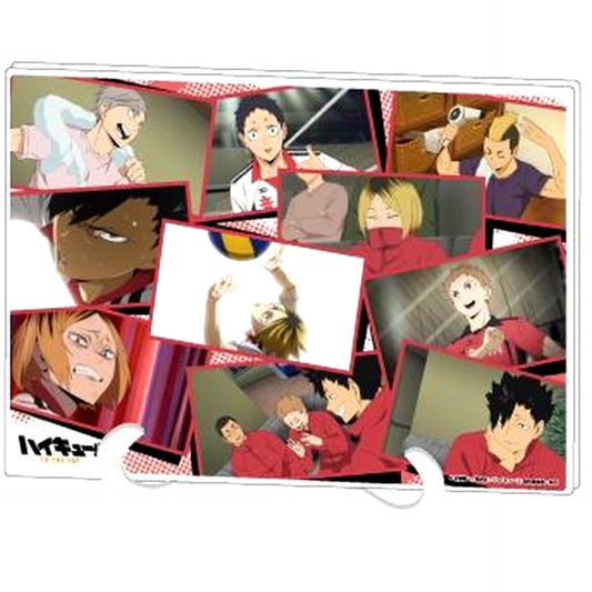 02. Nekoma High School - School Scene Ver. Acrylic Art Board A5 Size Haikyu!! [USED]