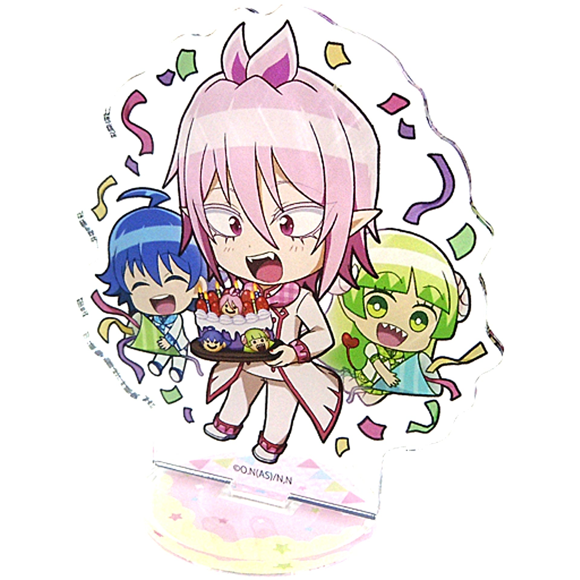 Asmodeus Alice BIRTHDAY Acrylic Stand Welcome to Demon School! Iruma-kun x Marion Crepes [USED]