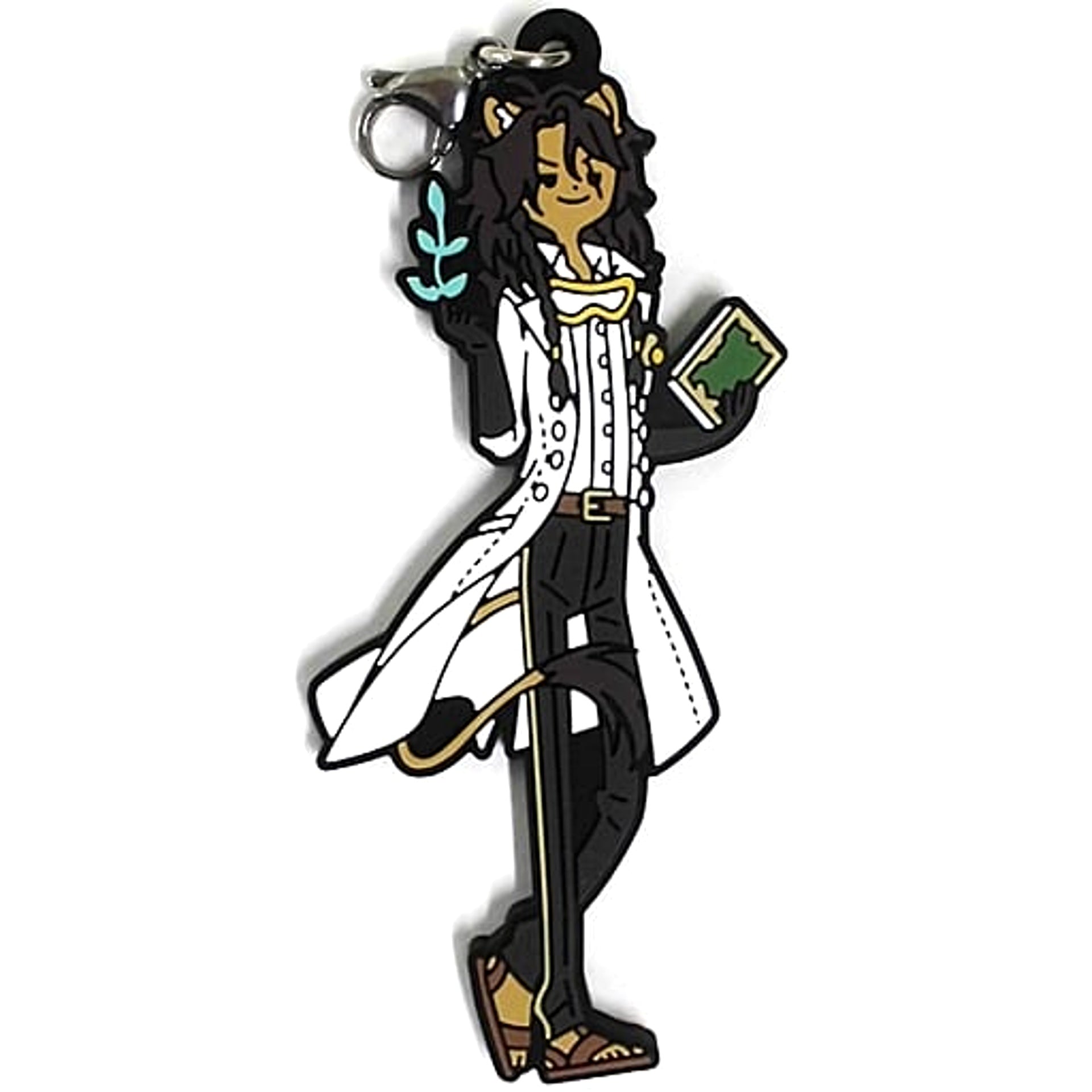 Disney: Twisted-Wonderland Leona Kingscholar Lab Coat Ver. Ichiban Kuji Part 5 Rubber Charm Prize J Charm [USED]
