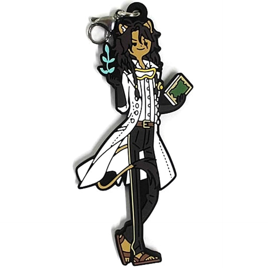 Disney: Twisted-Wonderland Leona Kingscholar Lab Coat Ver. Ichiban Kuji Part 5 Rubber Charm Prize J Charm [USED]