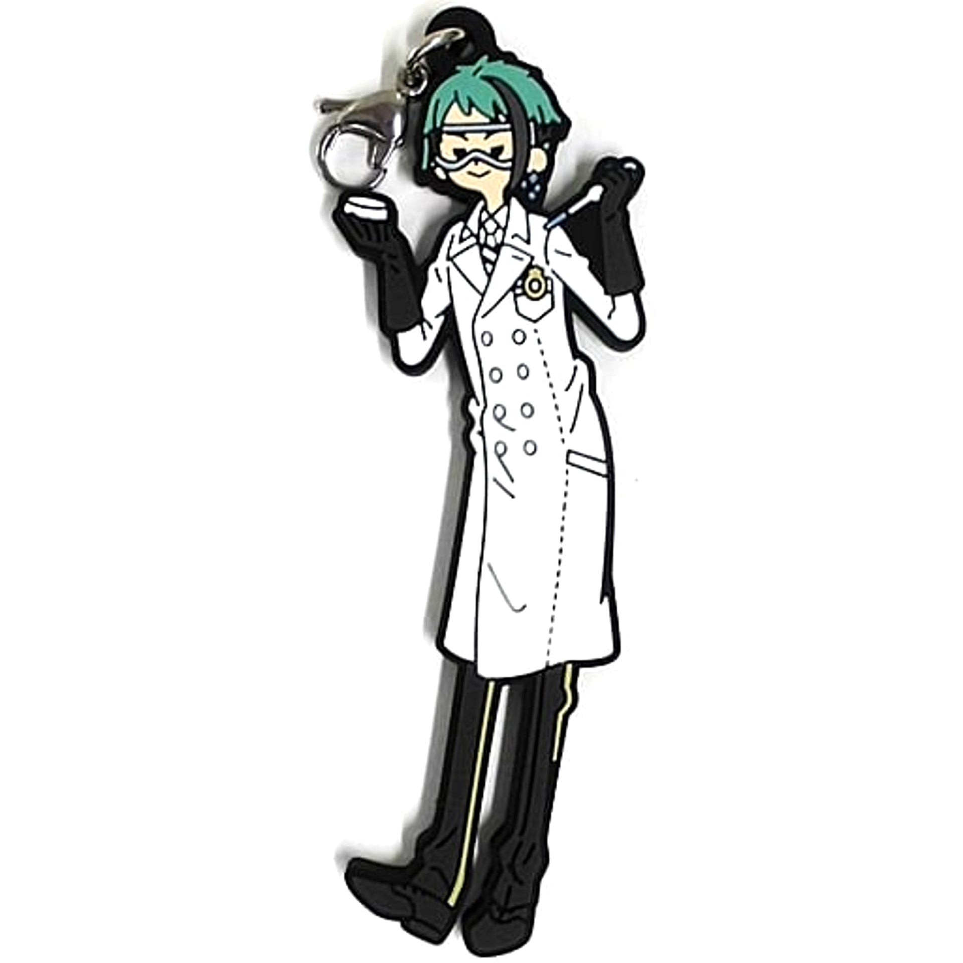 Disney: Twisted-Wonderland Jade Leech Lab Coat Ver. Ichiban Kuji Part 5 Rubber Charm Prize J [USED]