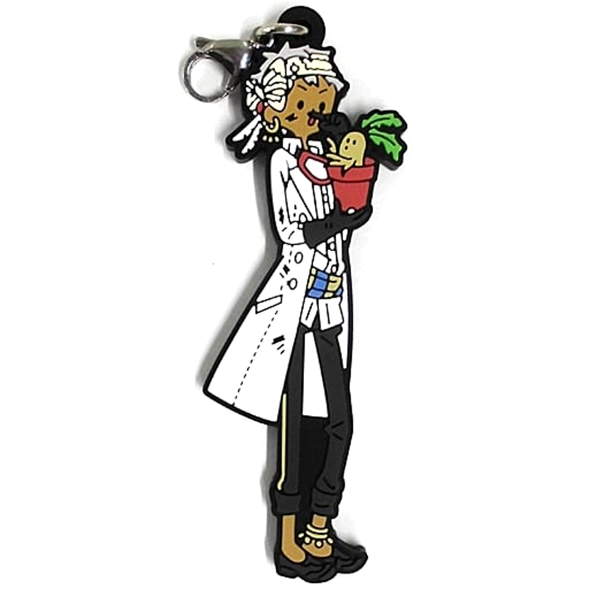 Disney: Twisted-Wonderland Kalim Al Asim Lab Coat Ver. Ichiban Kuji Part 5 Rubber Charm Prize J [USED]