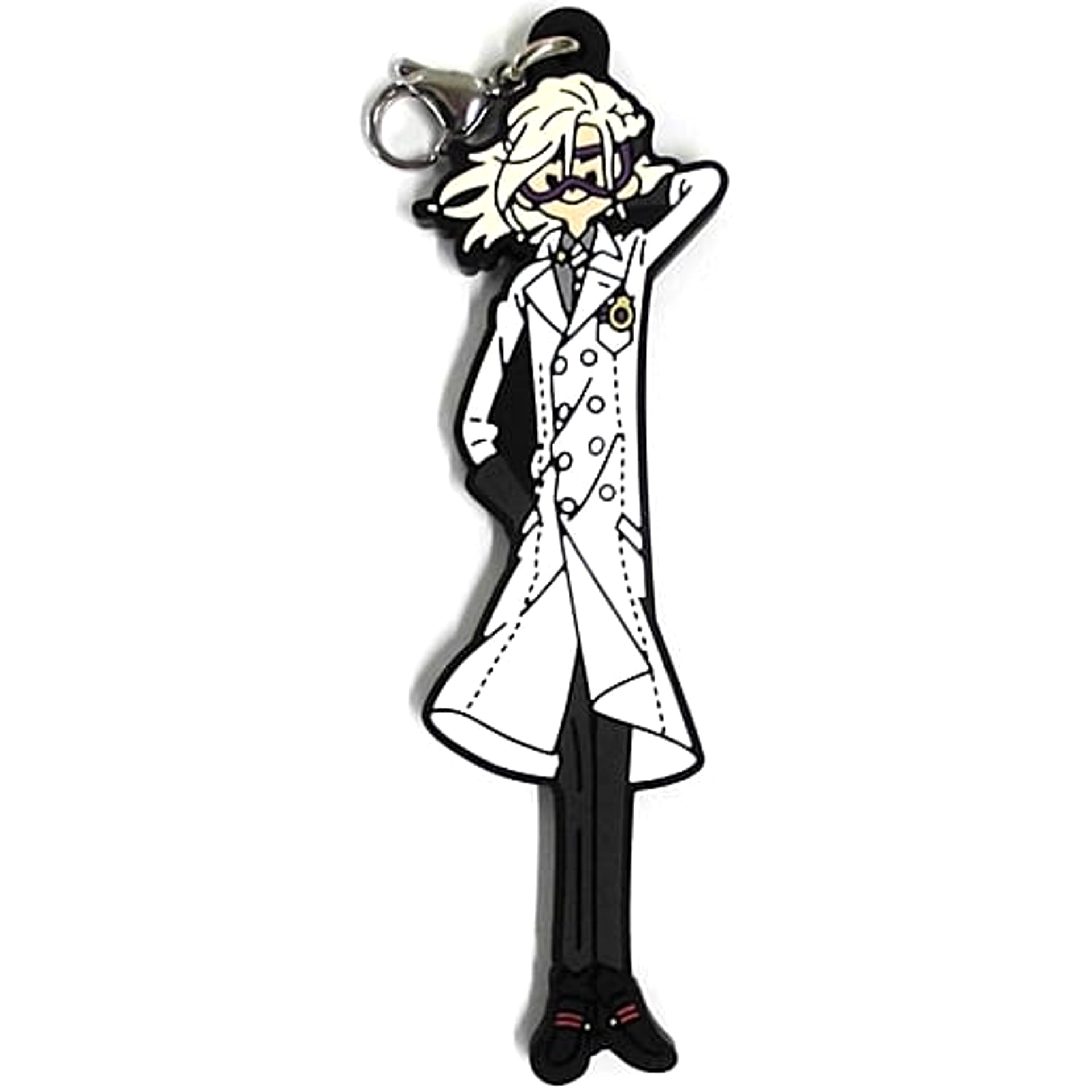 Disney: Twisted-Wonderland Vil Schoenheit Lab Coat Ver. Ichiban Kuji Part 5 Rubber Charm Prize J Charm [USED]