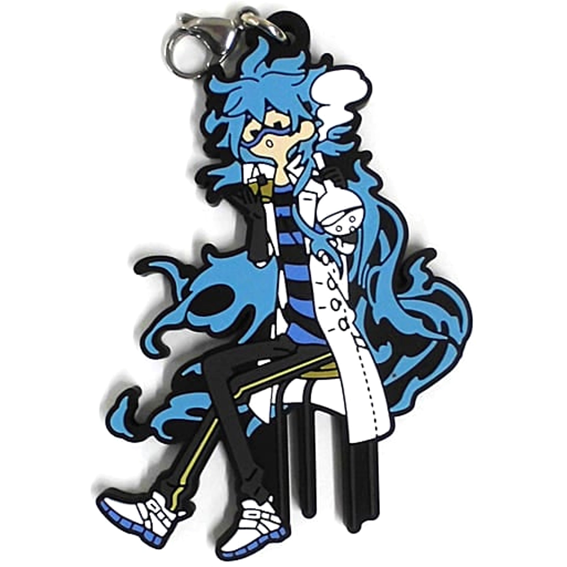 Disney: Twisted-Wonderland Idia Shroud Lab Coat Ver. Ichiban Kuji Part 5 Rubber Charm Prize J [USED]