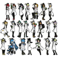 Disney: Twisted-Wonderland Riddle Rosehearts & Others Lab Coat Ver. All 22 Types Set Ichiban Kuji Part 5 Rubber Charm Prize J Charm [USED]