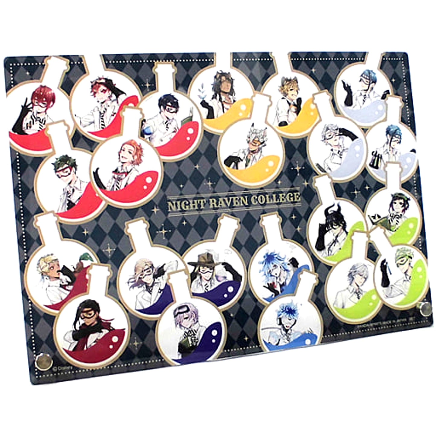 Ichiban Kuji Disney Twisted-Wonderland 5th Last One ver. Dorm Students Acrylic Board Acrylic Stands [USED]