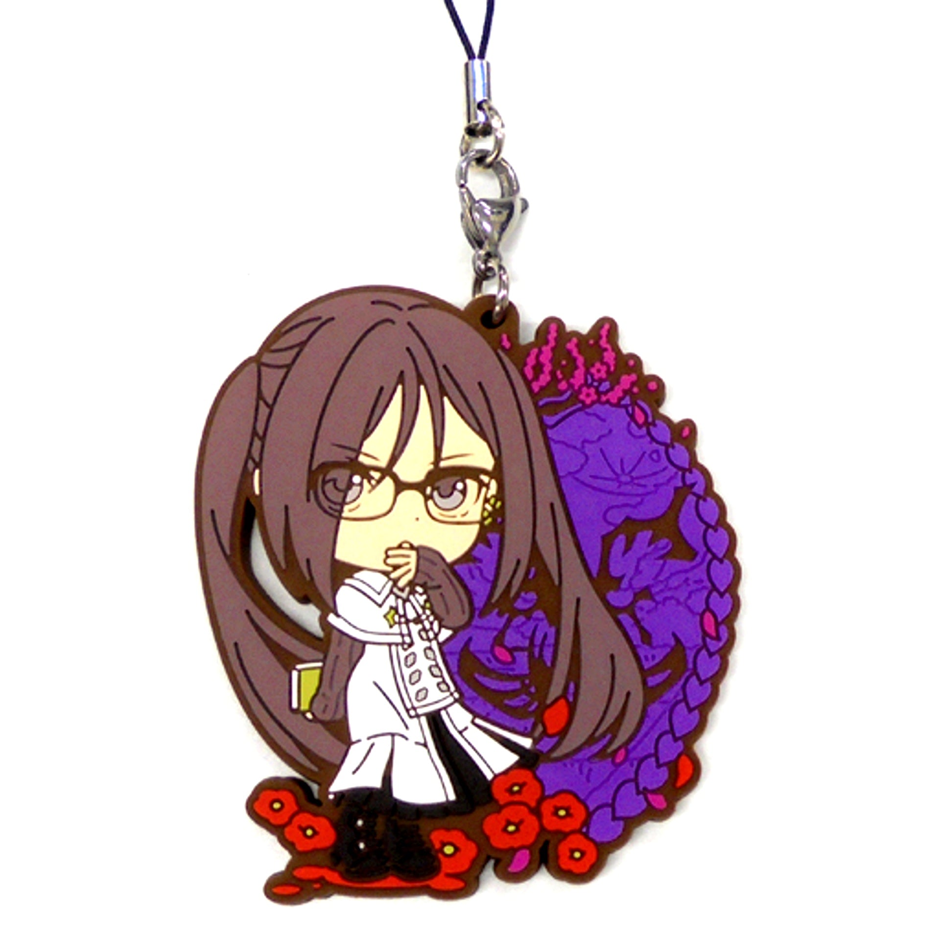 Crypter Hinako Akuta F Prize Rubber Strap Kyun Chara Illustrations Ichiban Kuji Fate/Grand Order Cosmos in the Lostbelt [USED]