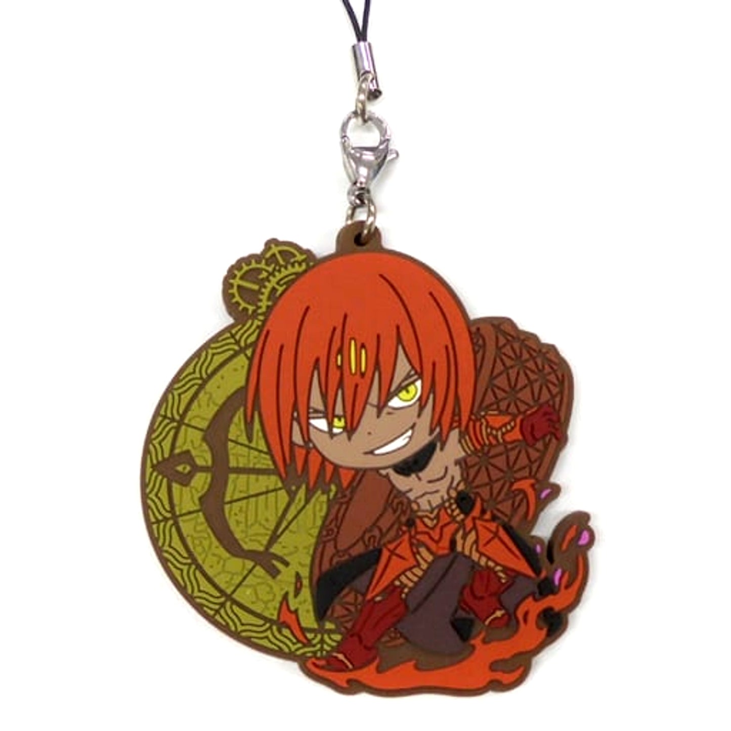 Fate/Grand Order Archer/Ashwatthama Ichiban Kuji Cosmos in the Lostbelt Rubber Charm Kyunchara Illustrations Prize F Keychains [USED]