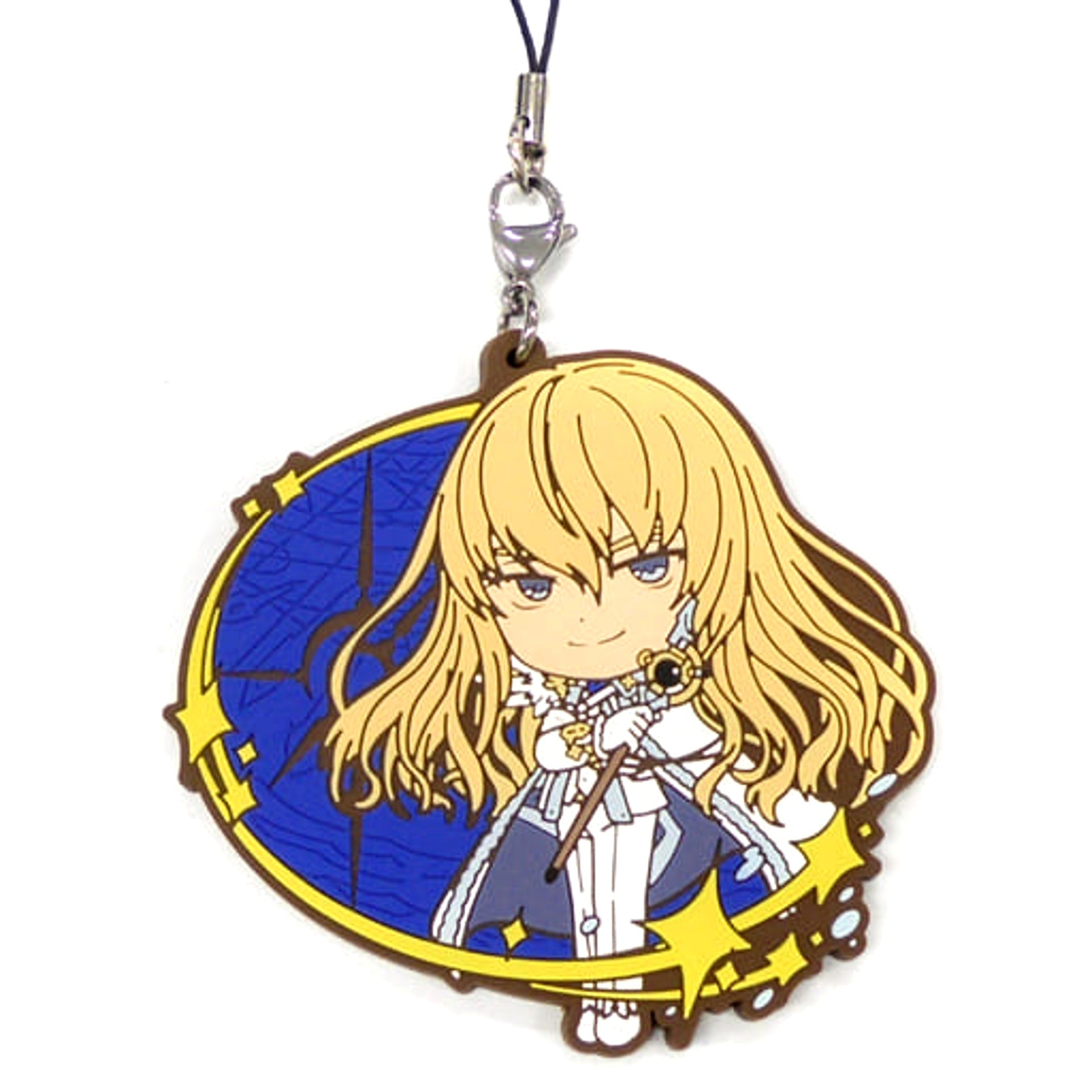 Fate/Grand Order Cryptor/Kirschtaria Wodime Ichiban Kuji Cosmos in the Lostbelt Rubber Charm Kyunchara Illustrations Prize F Keychains [USED]