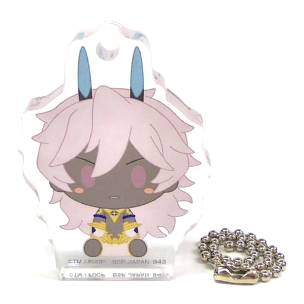 Berserker/Arjuna Alter Fate/Grand Order Ichiban Kuji Cosmos in the Lostbelt Acritz Keychain Chokonokko Prize H [USED]