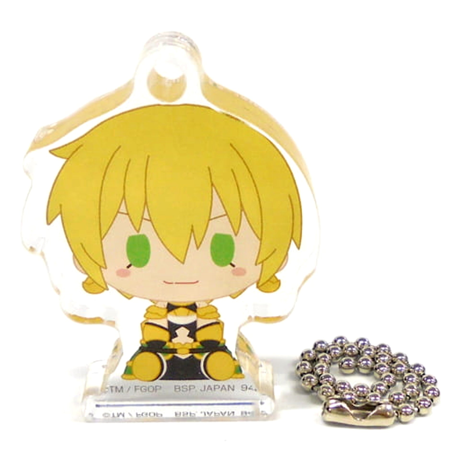 Fate/Grand Order Saber / Jason Ichiban Kuji Cosmos in the Lostbelt Acritz Keychain Chokonokko Prize H Keychains [USED]