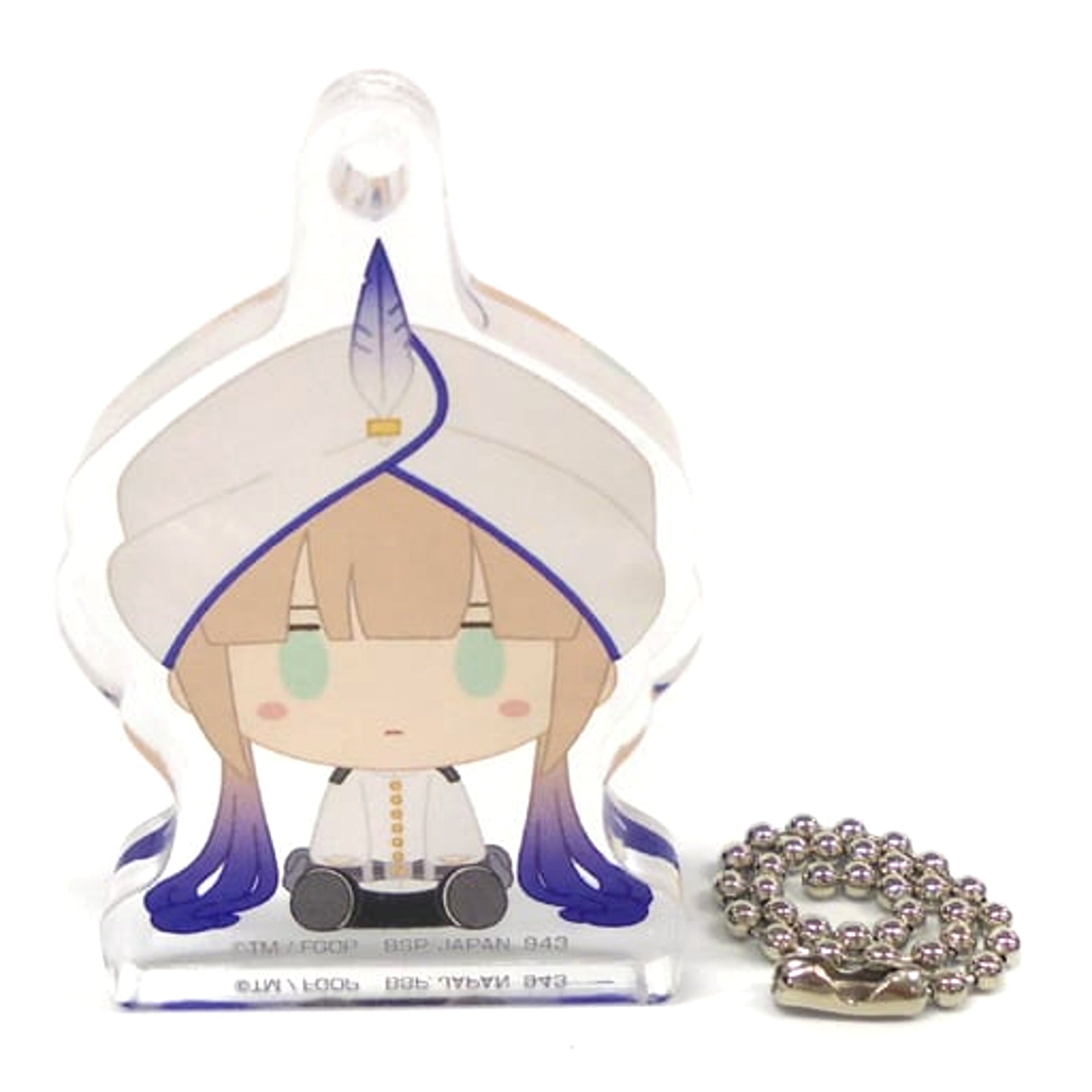 Fate/Grand Order Rider/Nemo Captain Ichiban Kuji Cosmos in the Lostbelt Acritz Keychain Chokonokko Prize H Keychains [USED]