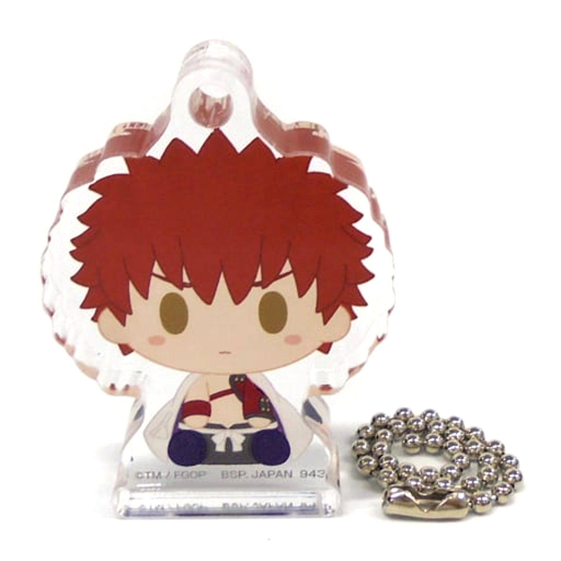 Fate/Grand Order Saber/Sengo Muramasa Ichiban Kuji Cosmos in the Lostbelt Acritz Keychain Chokonokko Prize H Keychains [USED]