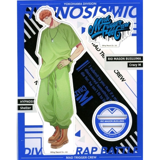Rio Mason Busujima Hypnosis Mic: Division Rap Battle Official Acrylic Stand Extra Wardrobe 03 [USED]