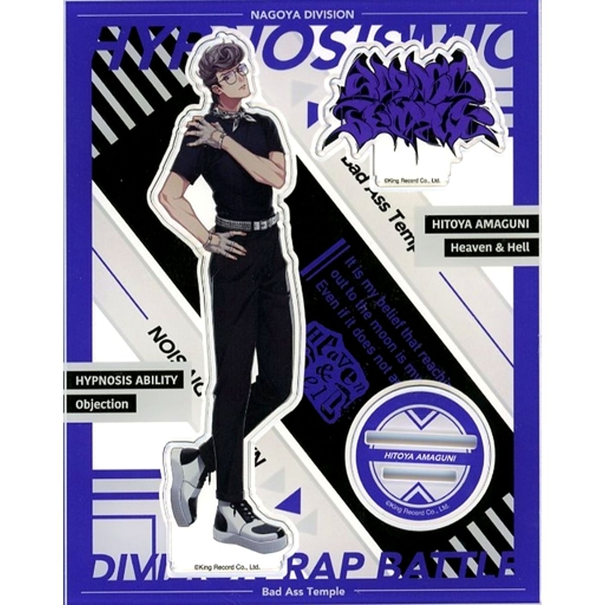 Hitoya Amaguni Hypnosis Mic: Division Rap Battle Official Acrylic Stand Extra Wardrobe 03 [USED]