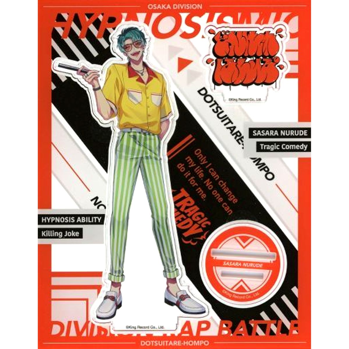Sasara Nurude Hypnosis Mic: Division Rap Battle Official Acrylic Stand Extra Wardrobe 03 [USED]