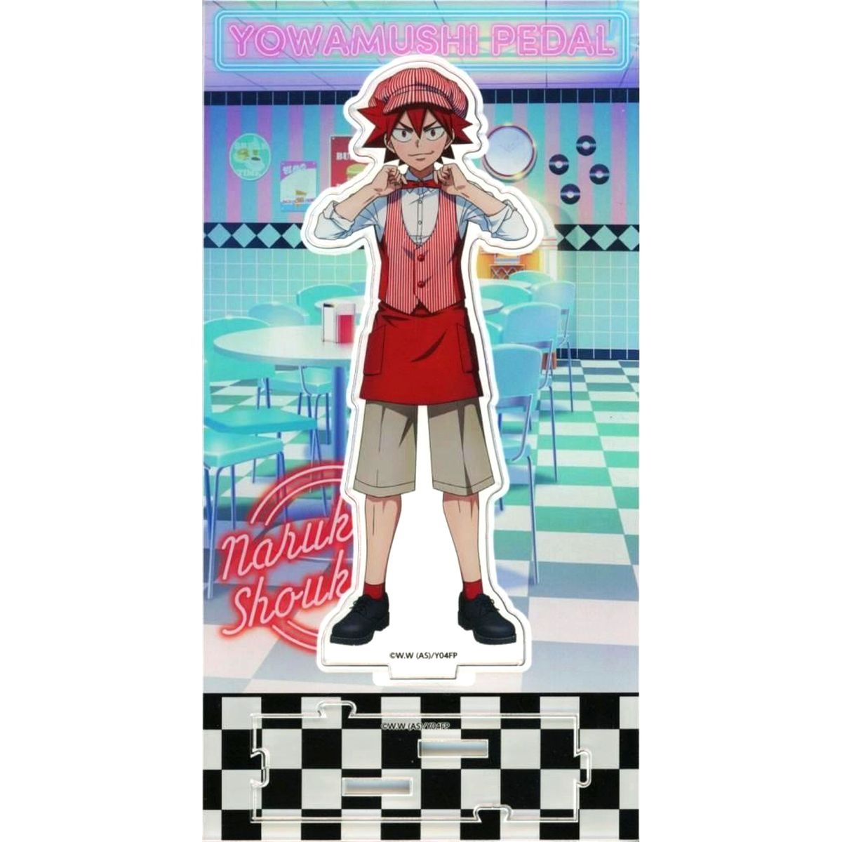 Shoukichi Naruko Acrylic Stand Yowamushi Pedal Diner Cafe x OTA LABO CAFE [USED]